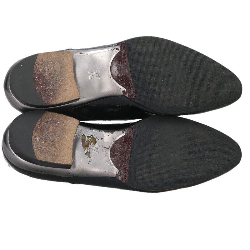 Louis Vuitton Louis Vuitton Leather Shoes Black Size 10.5 Size US 10.5 / EU 43-44 - 3 Thumbnail