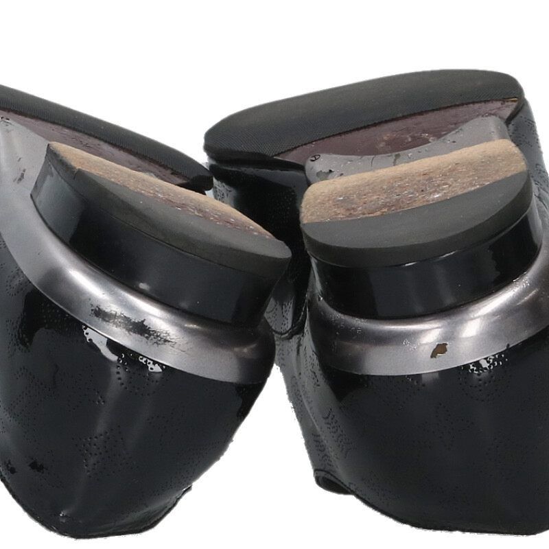 Louis Vuitton Louis Vuitton Leather Shoes Black Size 10.5 Size US 10.5 / EU 43-44 - 5 Thumbnail