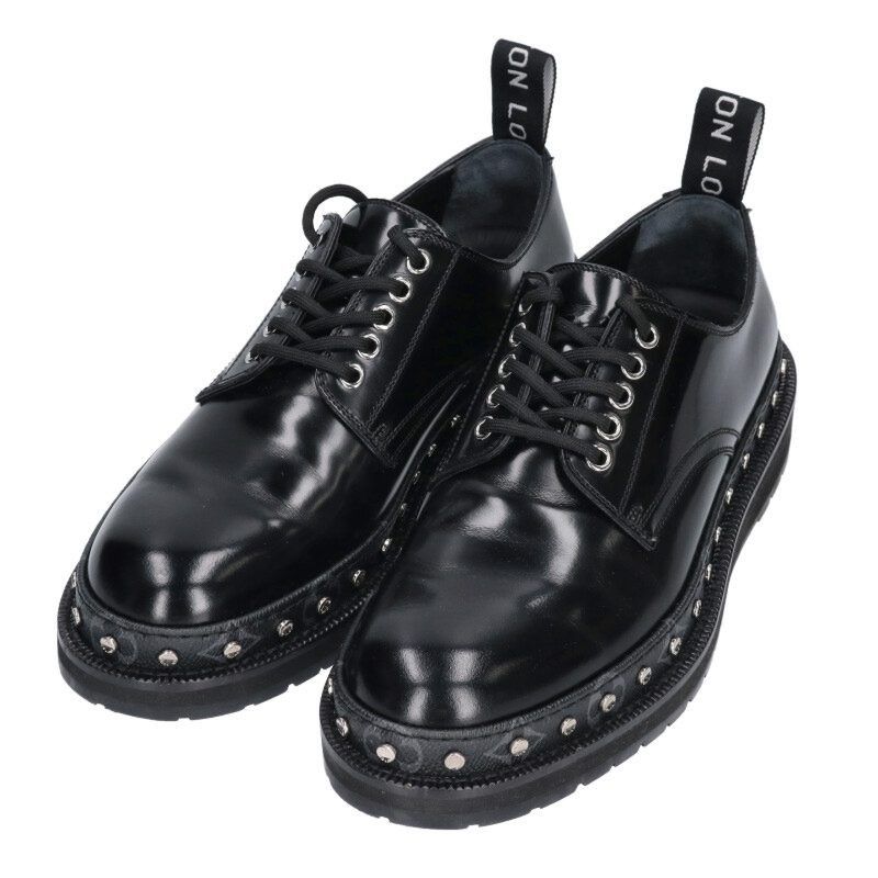 Louis Vuitton Louis Vuitton Stud Shoes Black x Silver Size 7 Size US 7 / EU 40 - 5 Thumbnail