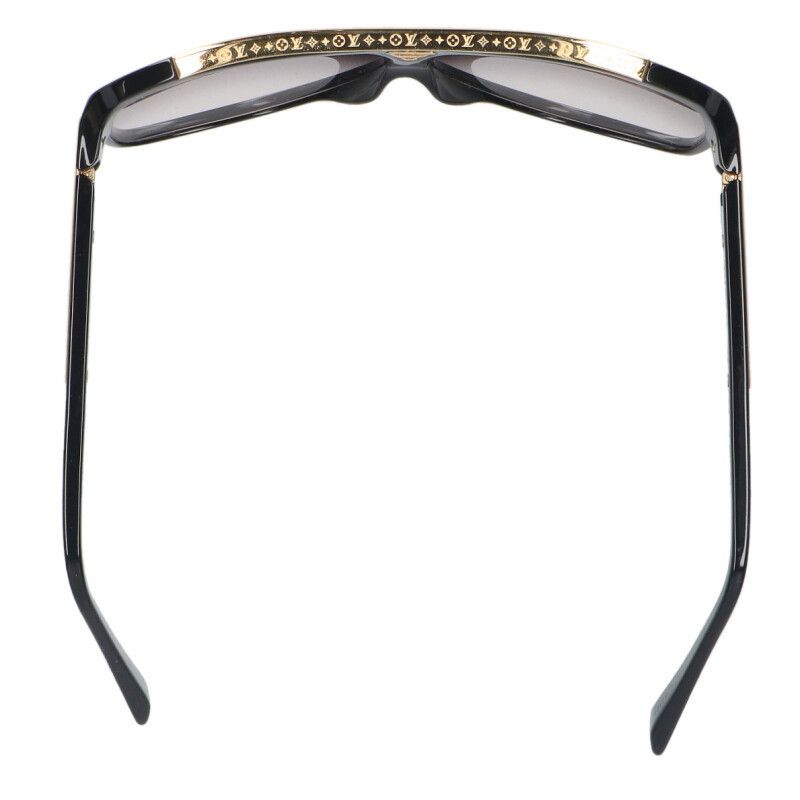 Louis Vuitton Louis Vuitton Sunglass Black x Gold Size 64 Size ONE SIZE - 3 Thumbnail