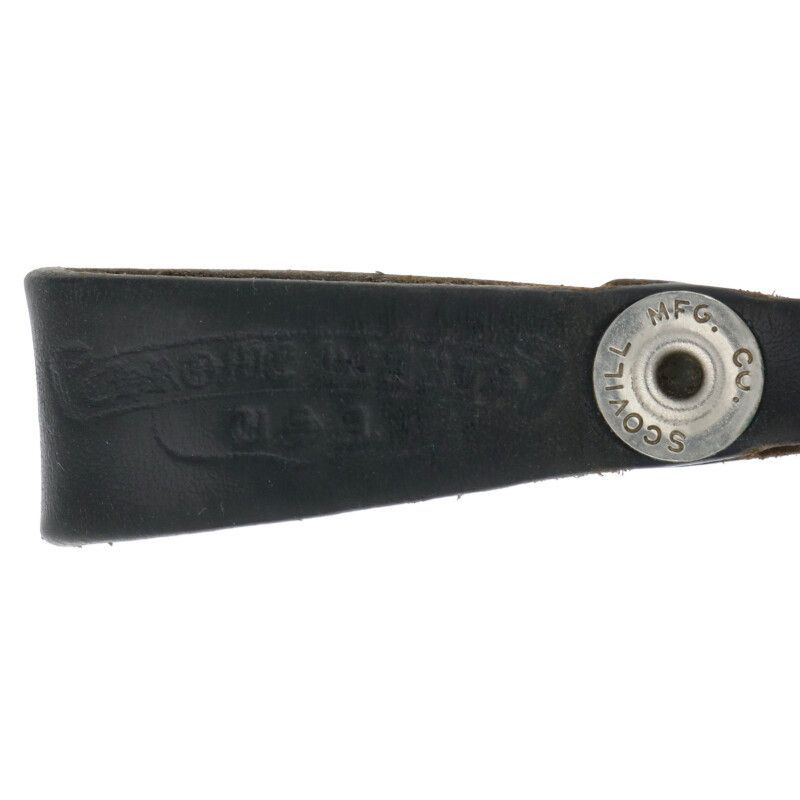 Chrome Hearts Chrome Hearts Flare Leather Belt Loop Black x Silver Multi Size ONE SIZE - 3 Thumbnail