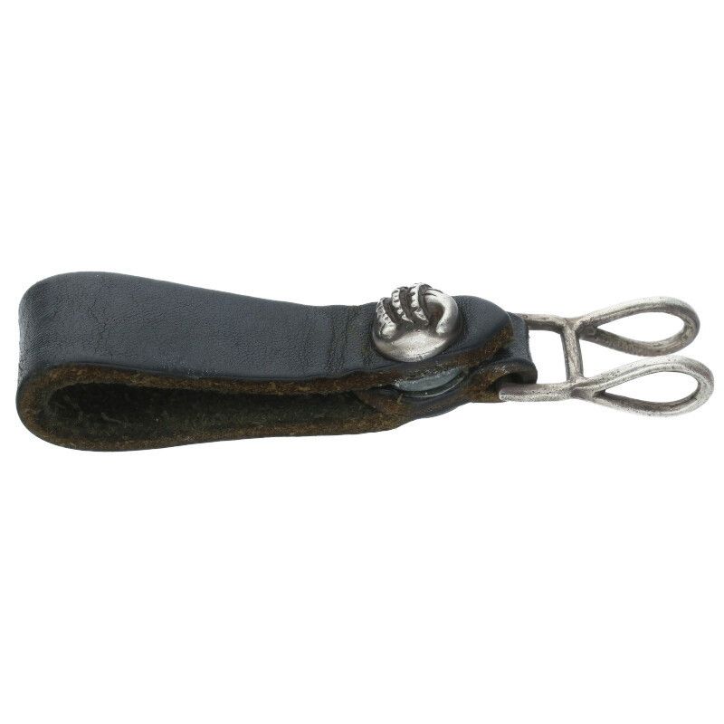 Chrome Hearts Chrome Hearts Leather Belt Loop Black x Silver Size ONE SIZE - 5 Thumbnail