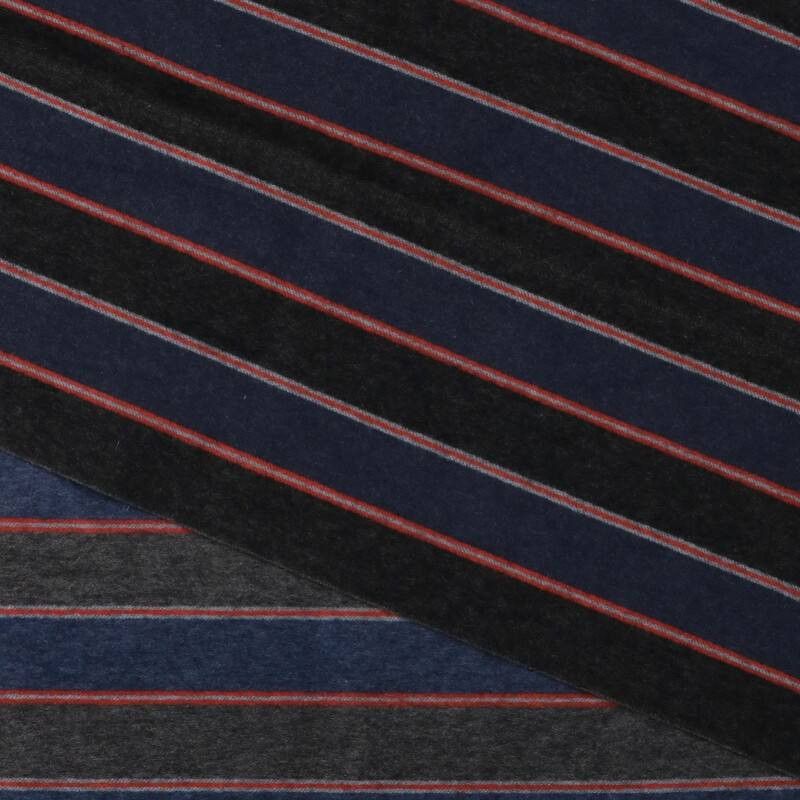 Louis Vuitton Louis Vuitton Edinburgh Scarf Blue x Black x Red Size ONE SIZE - 2 Thumbnail