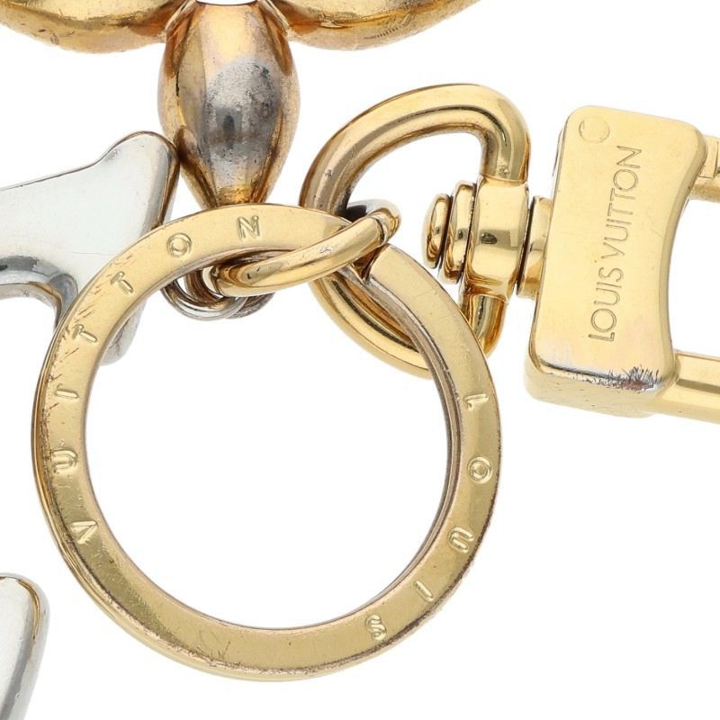 Louis Vuitton Louis Vuitton Keyring Silver x Gold Size ONE SIZE - 3 Thumbnail