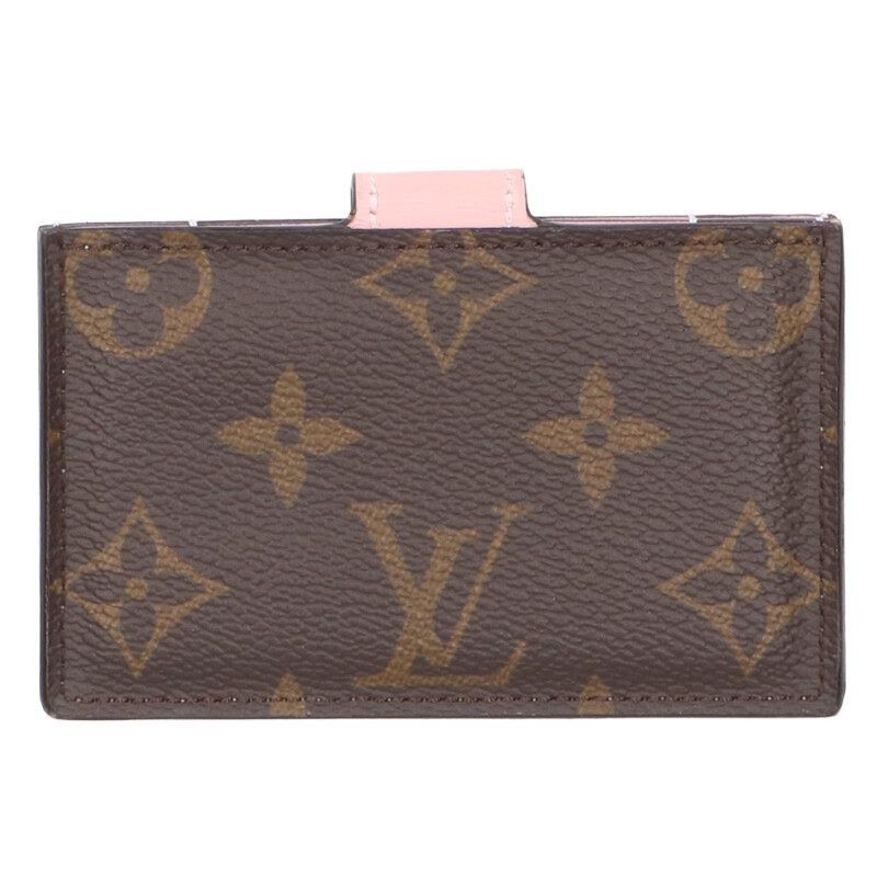Louis Vuitton Louis Vuitton Monogram card holder Brown x Pink Size ONE SIZE - 2 Thumbnail
