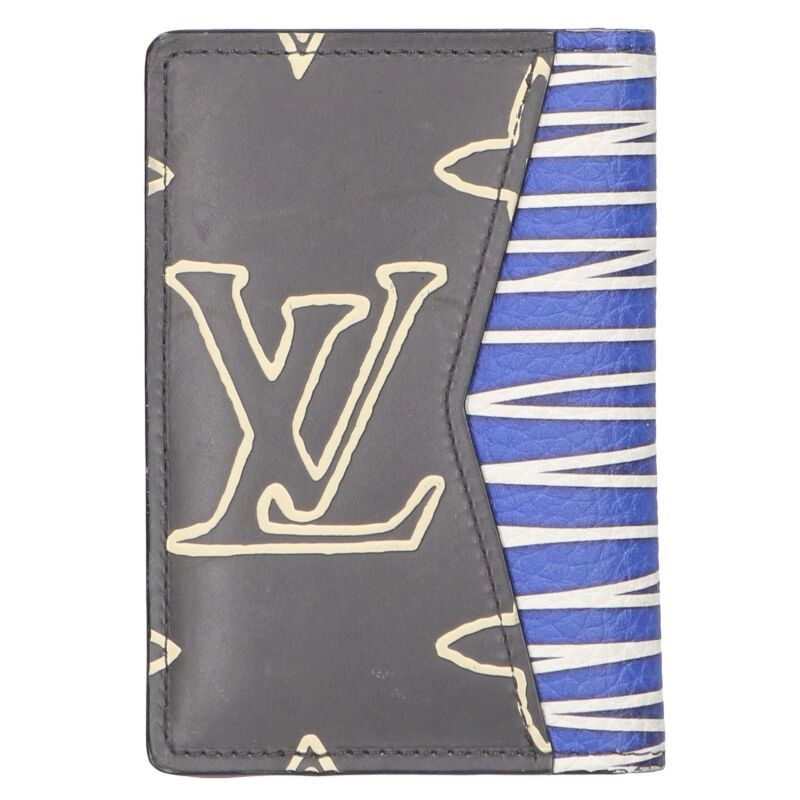 Louis Vuitton Louis Vuitton Organizer Brown x Blue Size ONE SIZE - 2 Thumbnail