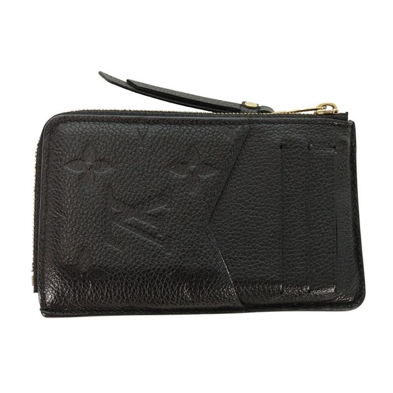 Louis Vuitton Louis Vuitton Slim card holder Black x Gold Size ONE SIZE - 2 Thumbnail