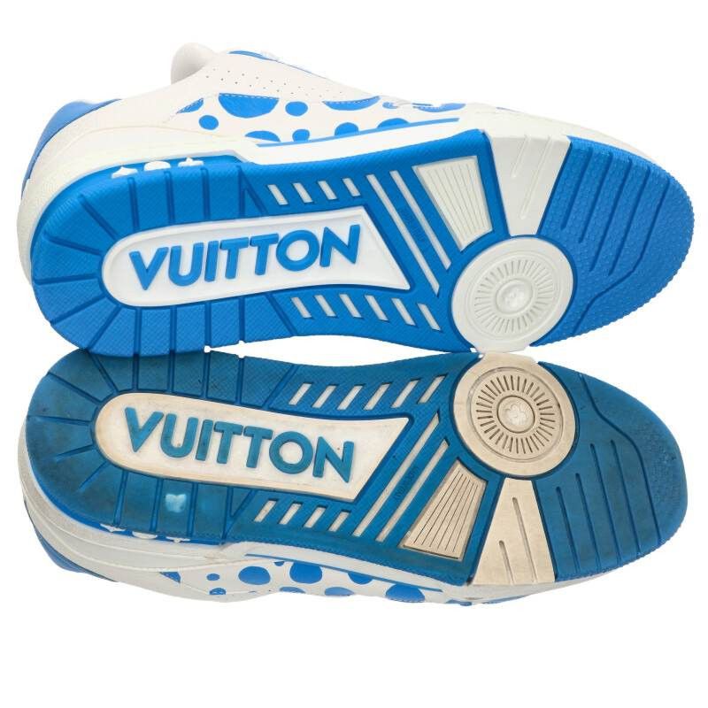 Louis Vuitton Louis Vuitton LV Sneakers Blue x White Size 8.5 Size US 8.5 / EU 41-42 - 3 Thumbnail