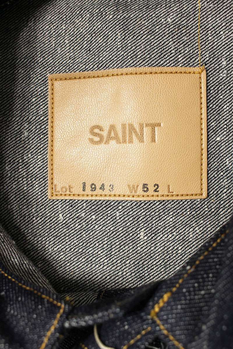 Saint Michael Saint Michael 26SS Denim Jacket Blue Size 52 Size US XL / EU 56 / 4 - 3 Thumbnail