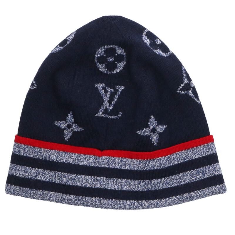 Louis Vuitton Louis Vuitton Boarder Wool Knit Sweater Blue Size ONE SIZE - 2 Thumbnail
