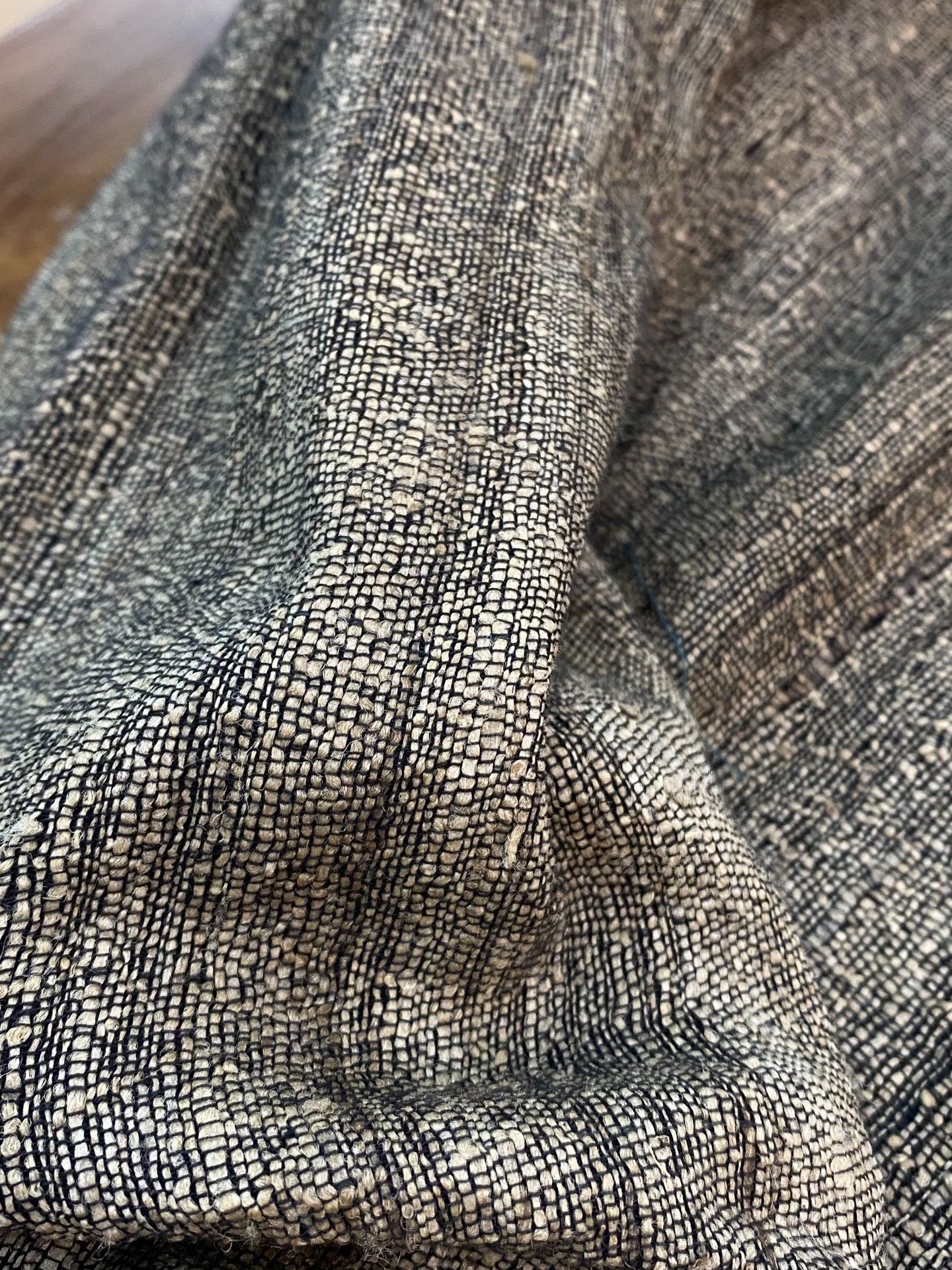 Other Plant-dyed Tussah Silk Tweed Coat Size M / US 6-8 / IT 42-44 - 6 Thumbnail