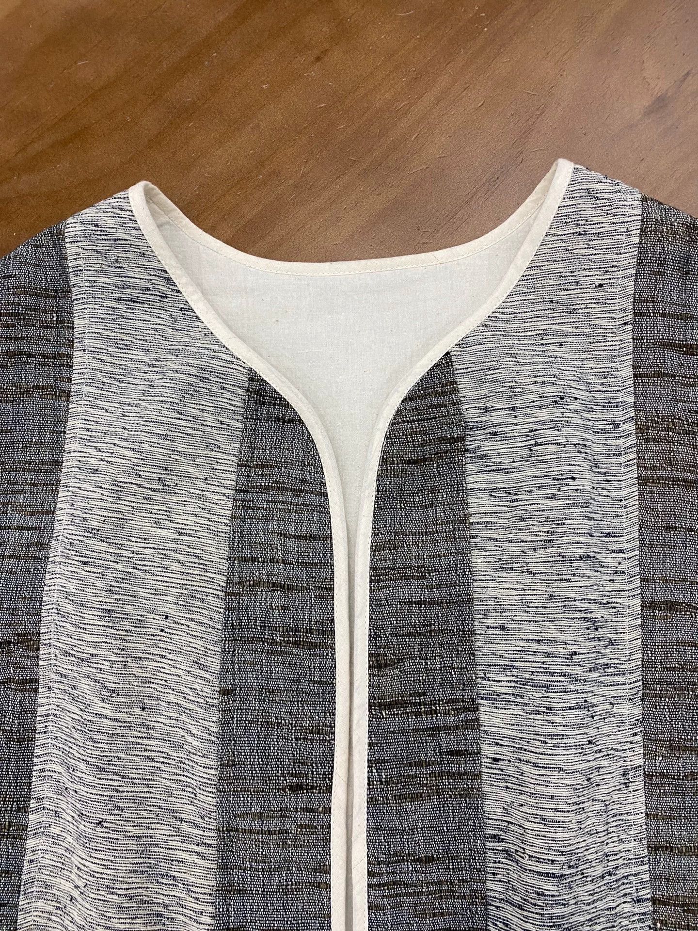 Other Tussah Silk Handmade Classic Vest Size M / US 6-8 / IT 42-44 - 3 Thumbnail