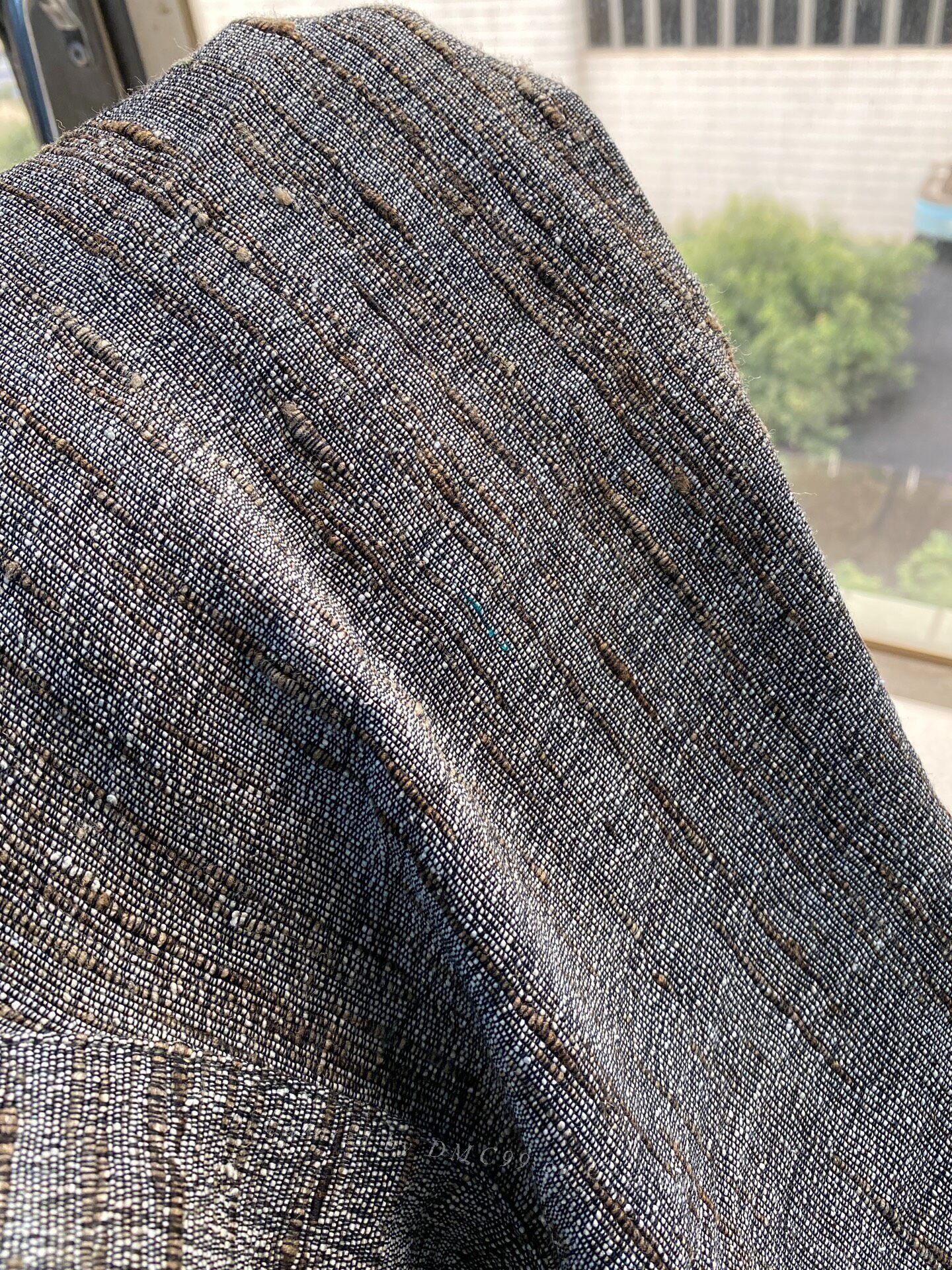Other Ancient Dyed Tussah Silk Handmade Coat Size M / US 6-8 / IT 42-44 - 6 Thumbnail