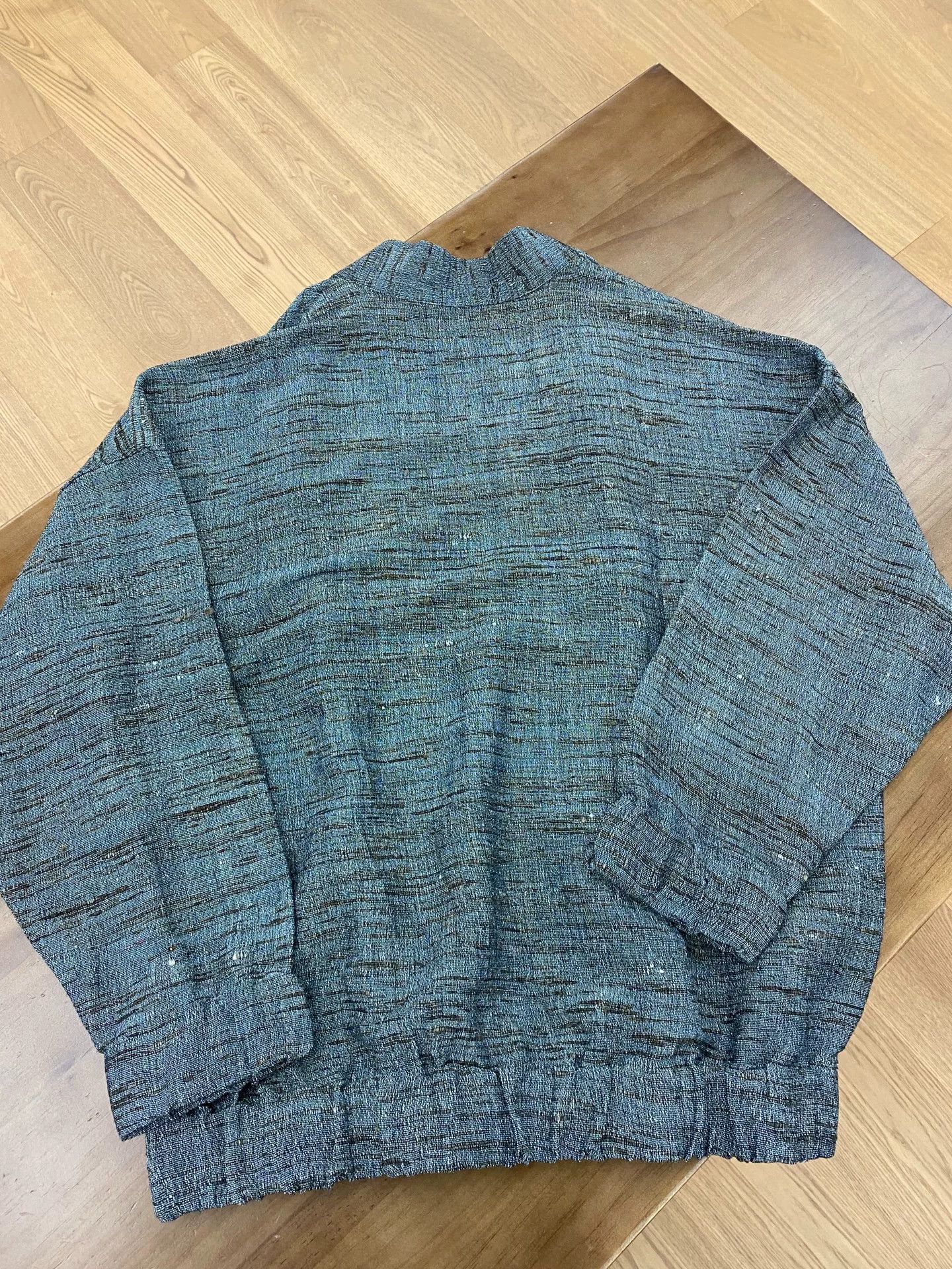 Other Ancient Dyed Tussah Silk Handmade Coat Size M / US 6-8 / IT 42-44 - 2 Thumbnail