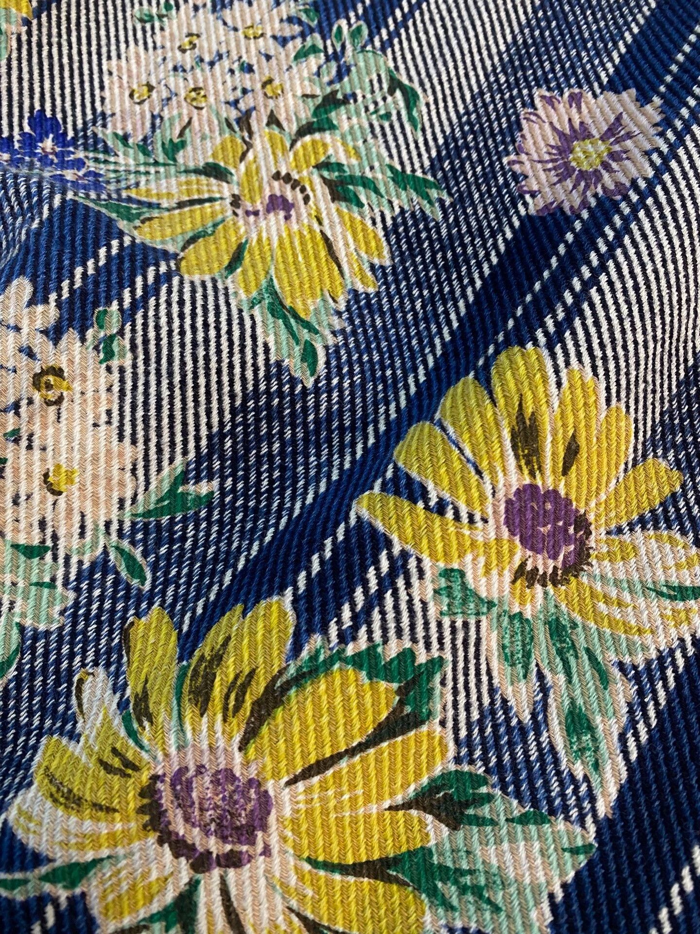 45rpm Floral Denim Sleeveless Dress Size M / US 6-8 / IT 42-44 - 3 Thumbnail
