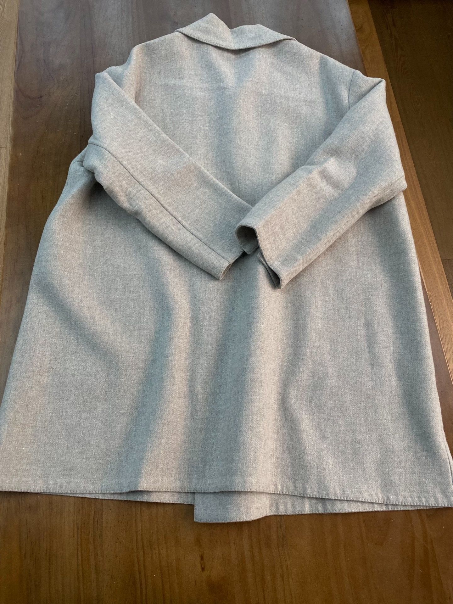 45rpm 45R Merino Wool Double-Faced Coat Beige Size US M / EU 48-50 / 2 - 2 Thumbnail