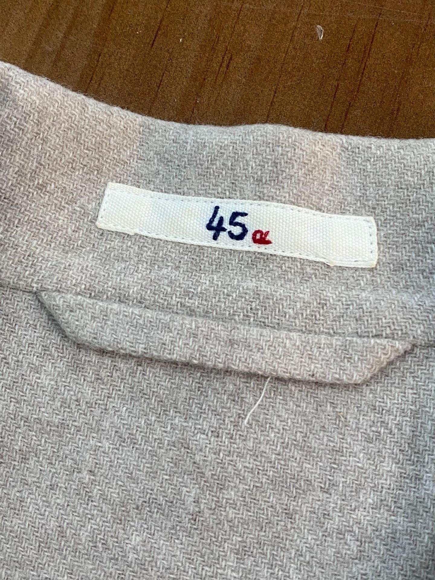 45rpm 45R Merino Wool Double-Faced Coat Beige Size US M / EU 48-50 / 2 - 4 Thumbnail