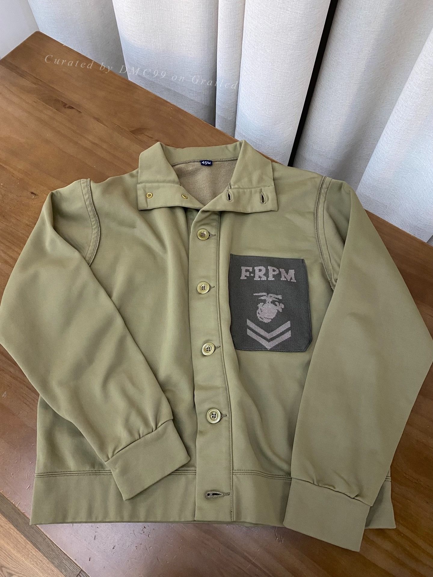 45rpm New 45R Nylon Terry Cloth 908 Jacket Size US L / EU 52-54 / 3 - 2 Thumbnail