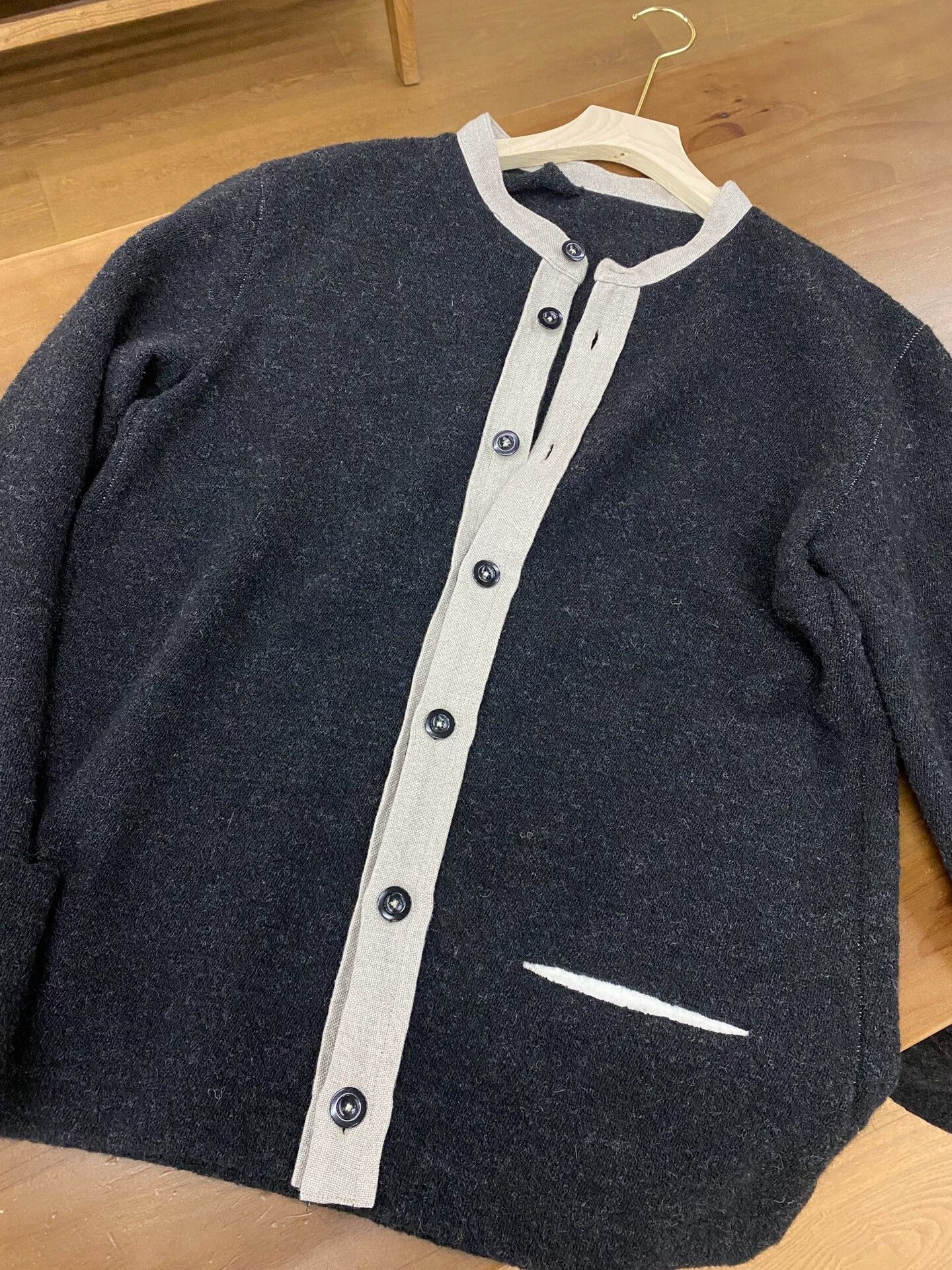 Other Japanese Niche Brand Pure Wool Coat 4 Size US XL / EU 56 / 4 - 2 Thumbnail