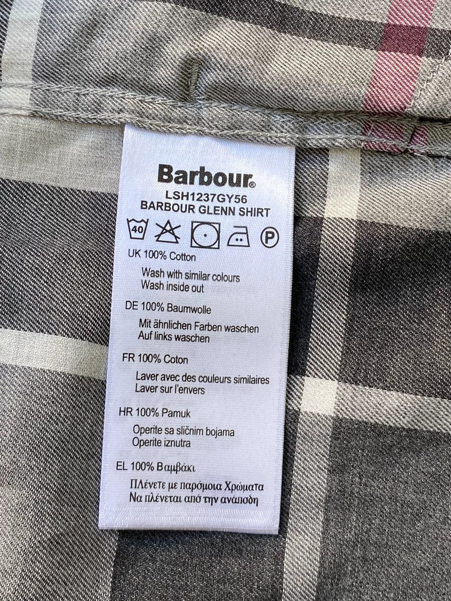 Barbour Barbour Unisex Plaid Shirt Size M / US 6-8 / IT 42-44 - 4 Thumbnail