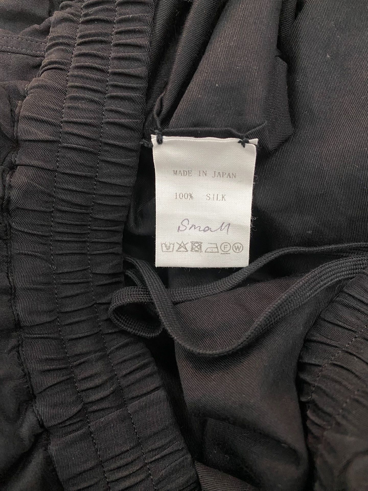 KAVU Kaval Navy Silk Trousers S Size Size 24" / US 00 / IT 34 - 6 Thumbnail