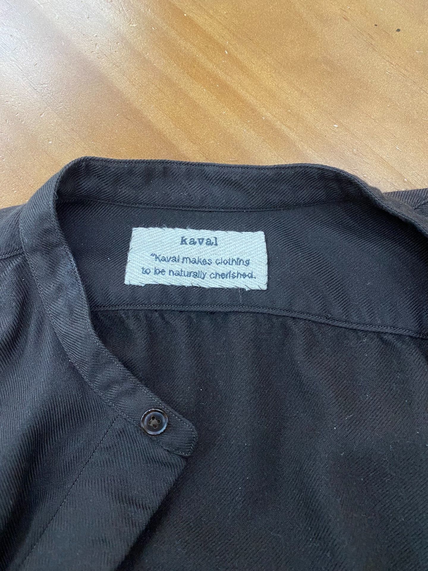 KAVU Kaval Brown Wool Shirt L Size Size US L / EU 52-54 / 3 - 7 Thumbnail
