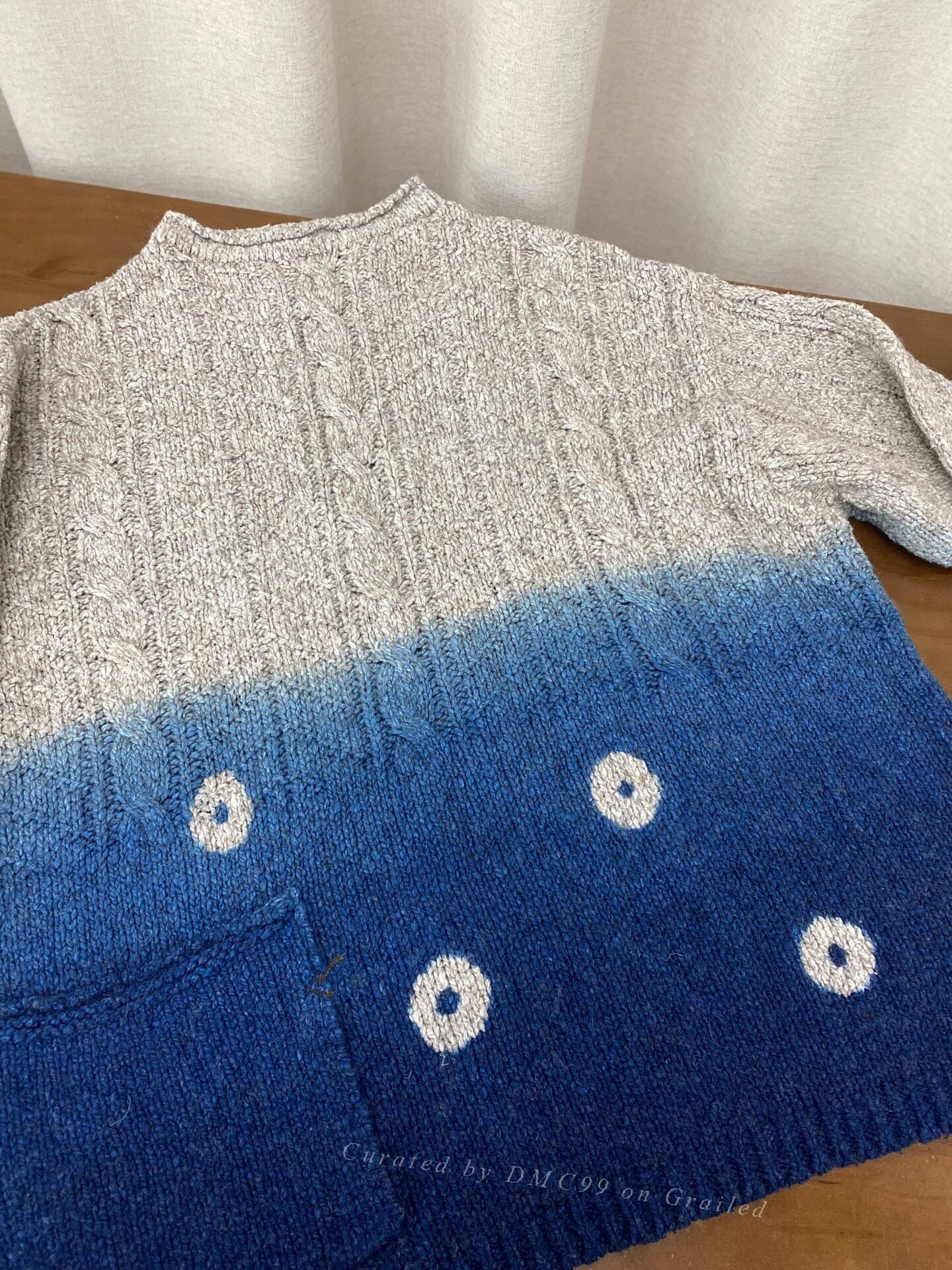45rpm 45R Gradient Blue Sweater Size US M / EU 48-50 / 2 - 4 Thumbnail