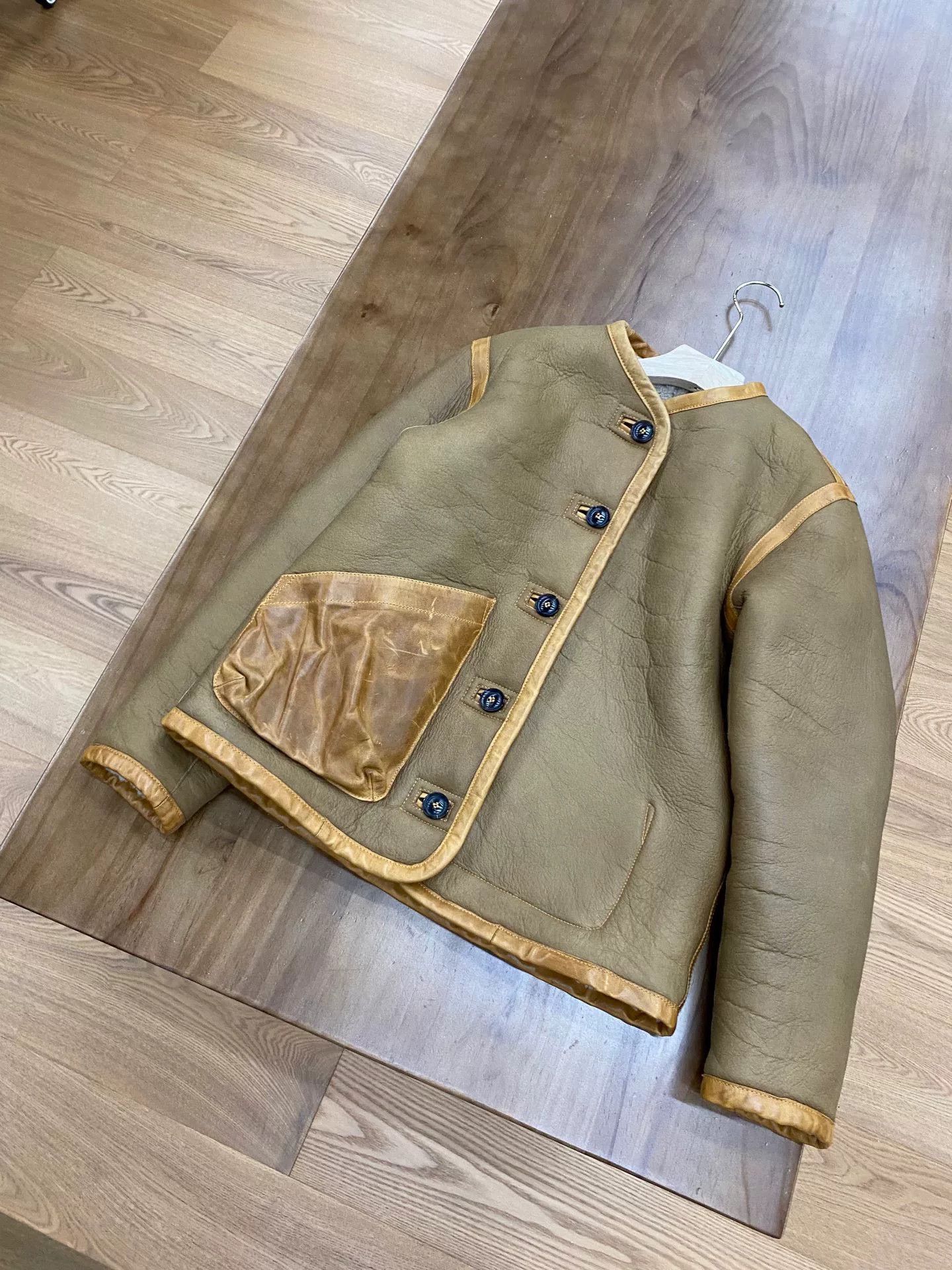 45rpm 45R Unisex 2way Sheepskin Coat S Size US S / EU 44-46 / 1 - 4 Thumbnail