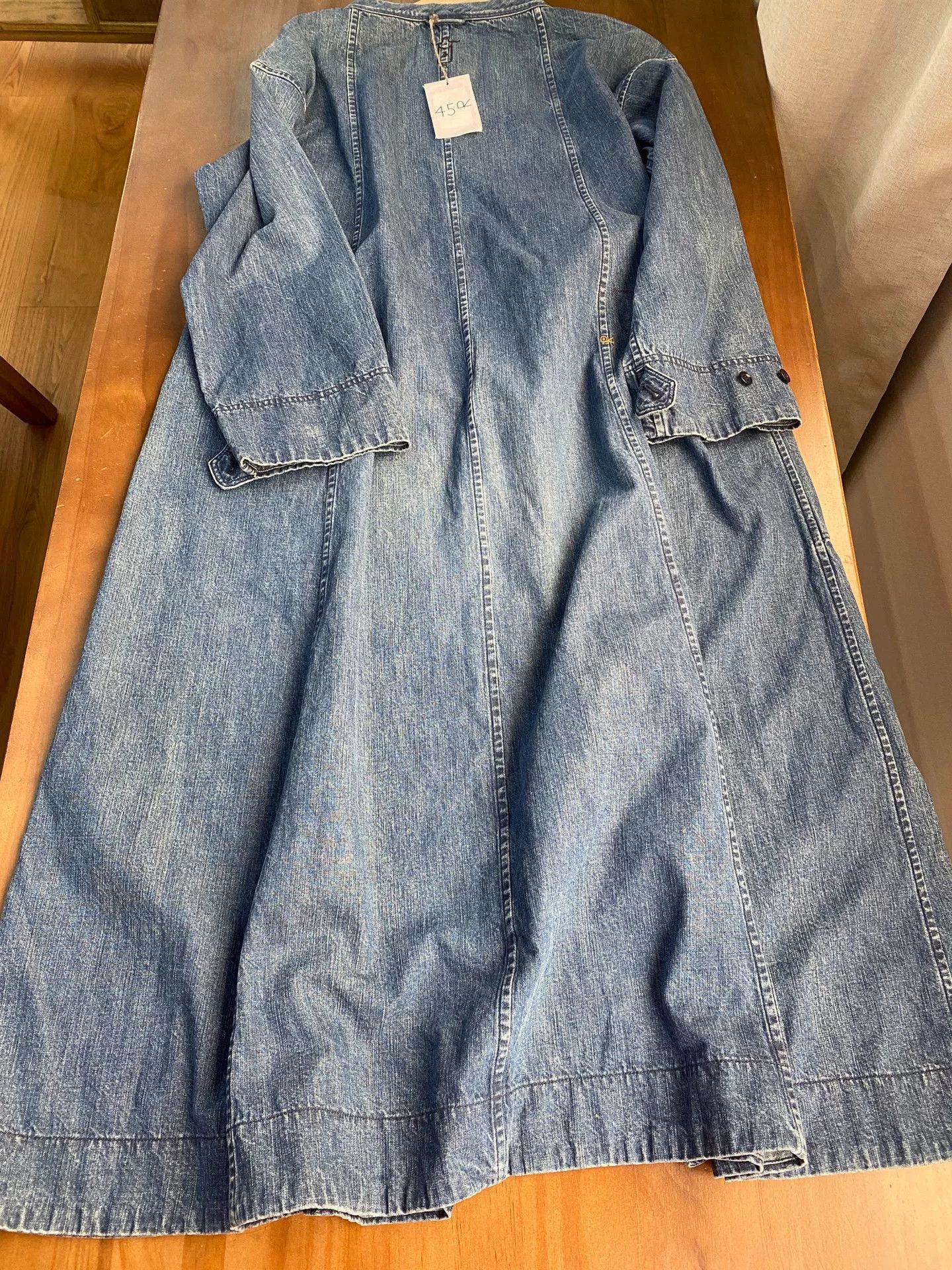 45rpm 45R Denim Long Dress Size M / US 6-8 / IT 42-44 - 3 Thumbnail