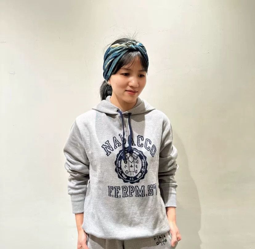 45rpm 45R Gray College Hoodie Pullover Size US L / EU 52-54 / 3 - 2 Thumbnail