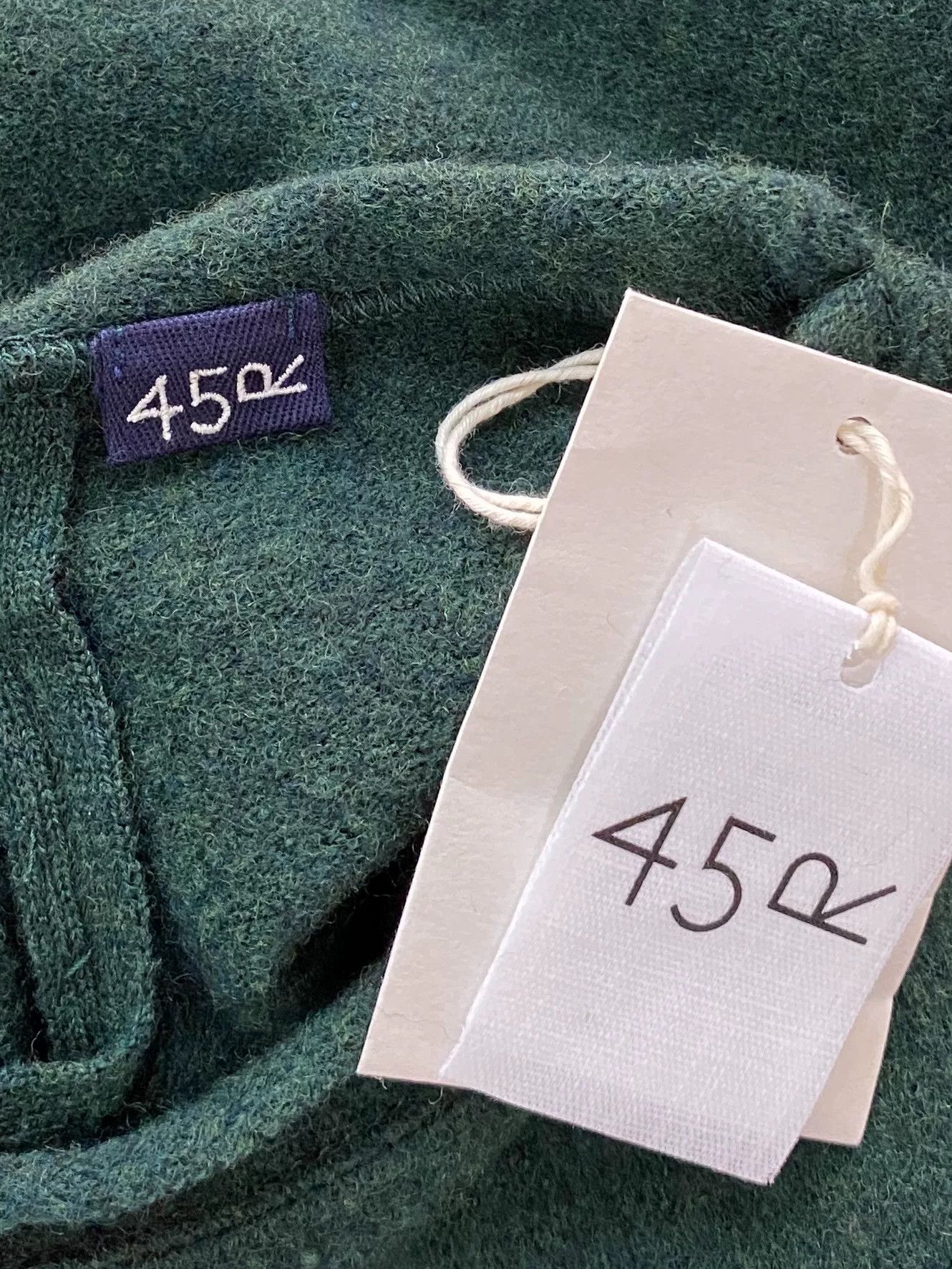 45rpm 45R Women's Wool Knit Pullover Size M / US 6-8 / IT 42-44 - 6 Thumbnail