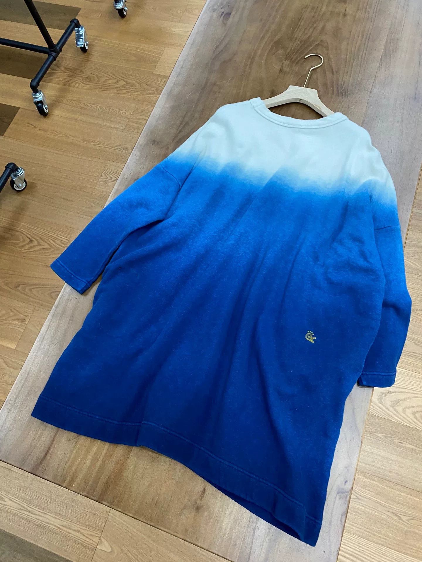 45rpm 45R Blue Gradient Long Dress Size M / US 6-8 / IT 42-44 - 5 Thumbnail