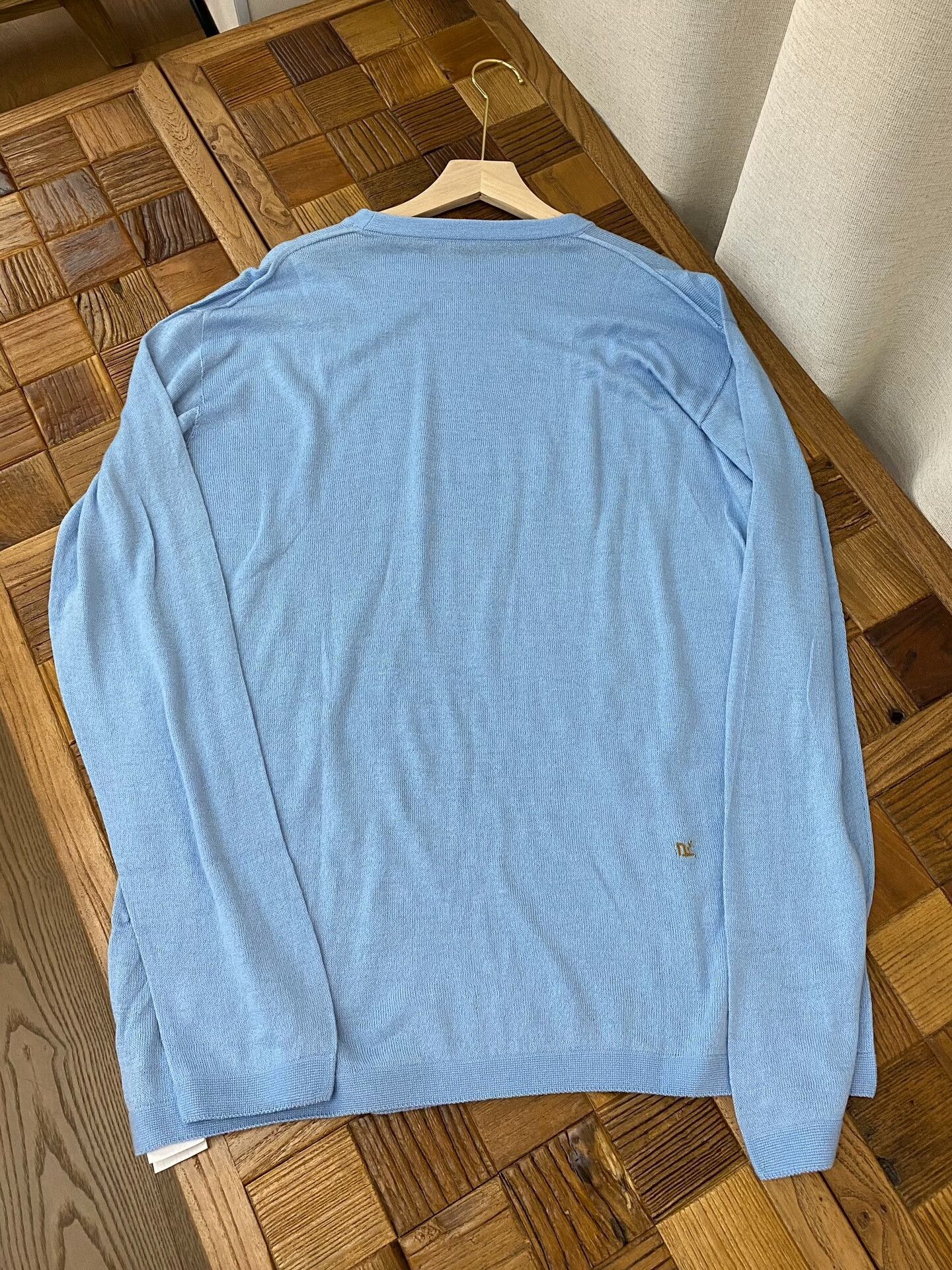 45rpm 45R Unisex Light Blue Long-Sleeve Knit Size XL / US 12-14 / IT 48-50 - 6 Thumbnail