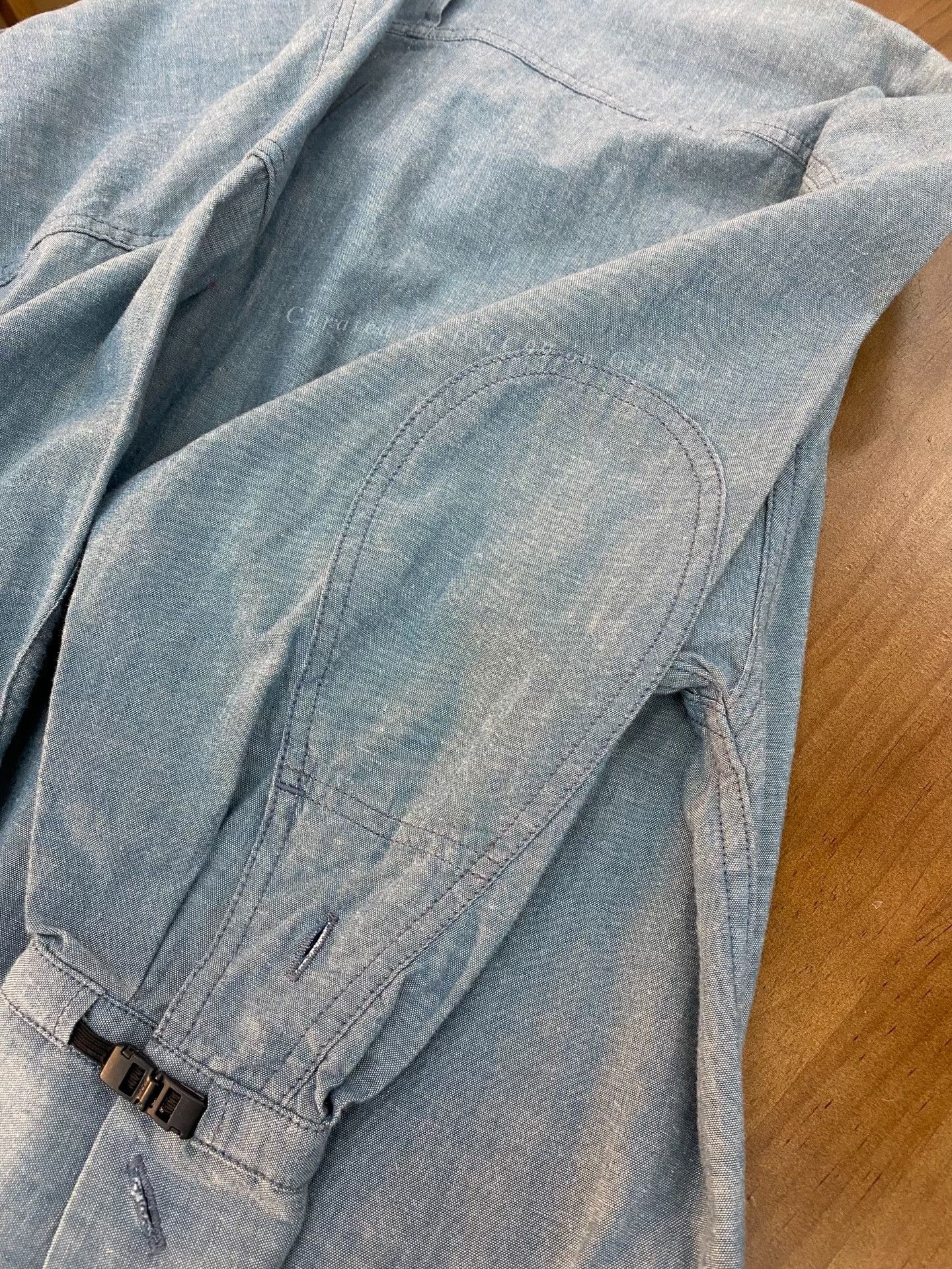 Graphpaper Graph Zero Denim Blue Dress Size M / US 6-8 / IT 42-44 - 6 Thumbnail