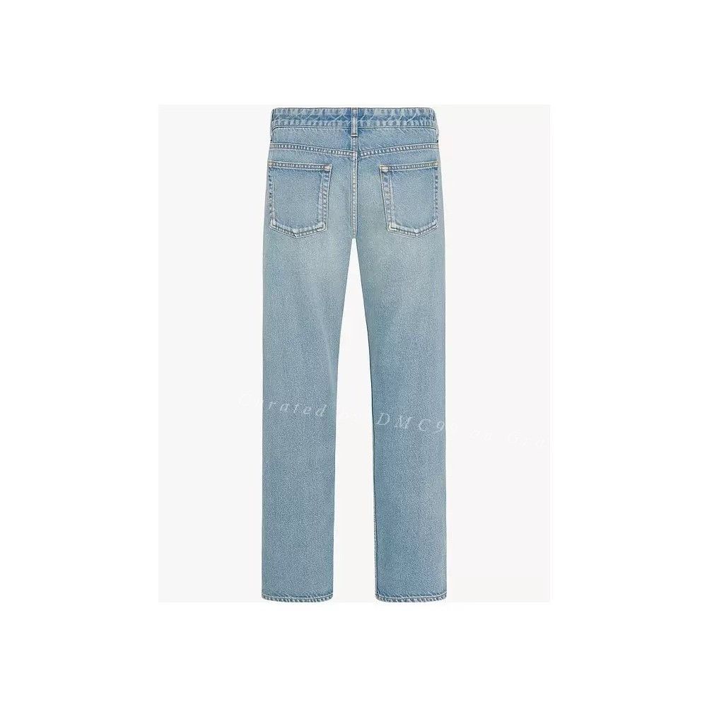 The Row The Row Women's Straight-Leg Jeans Size 40" / US 18 - 2 Thumbnail