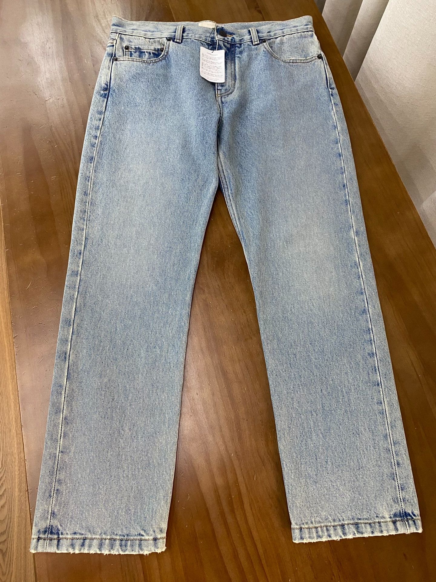 The Row The Row Women's Straight-Leg Jeans Size 40" / US 18 - 3 Thumbnail