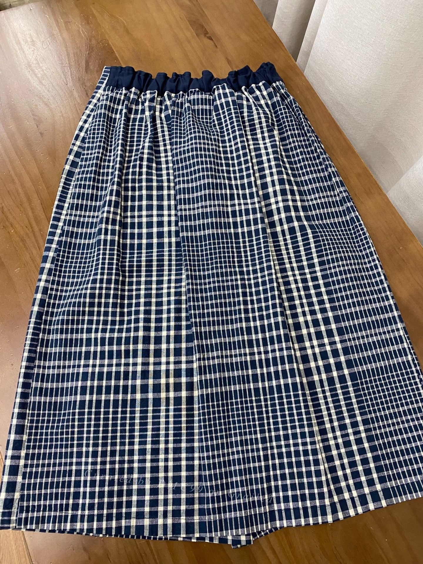Palace Pallas Palace Cotton Linen A-Line Skirt Size 32" / US 10 / IT 46 - 3 Thumbnail