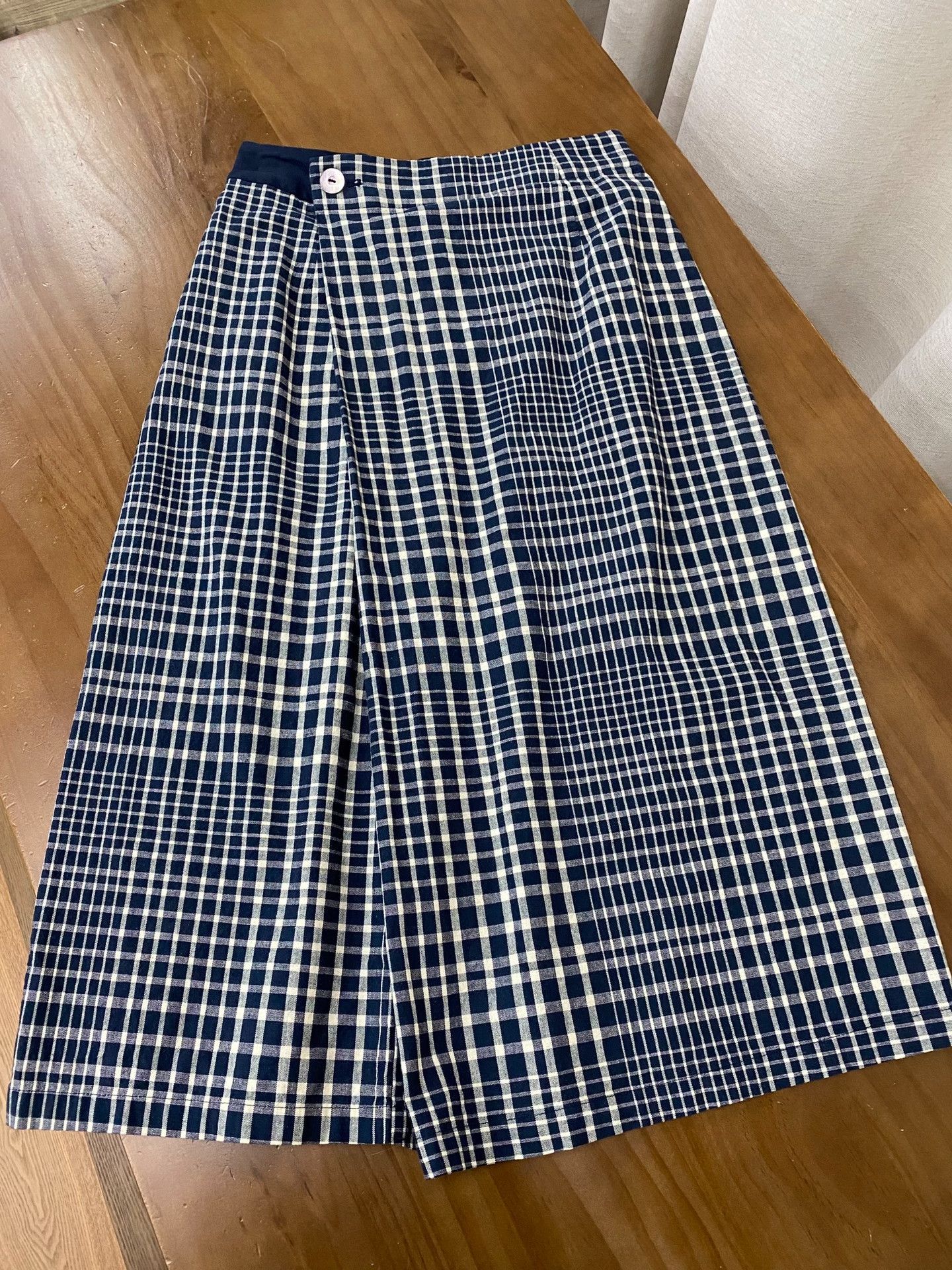 Palace Pallas Palace Cotton Linen A-Line Skirt Size 32" / US 10 / IT 46 - 2 Thumbnail