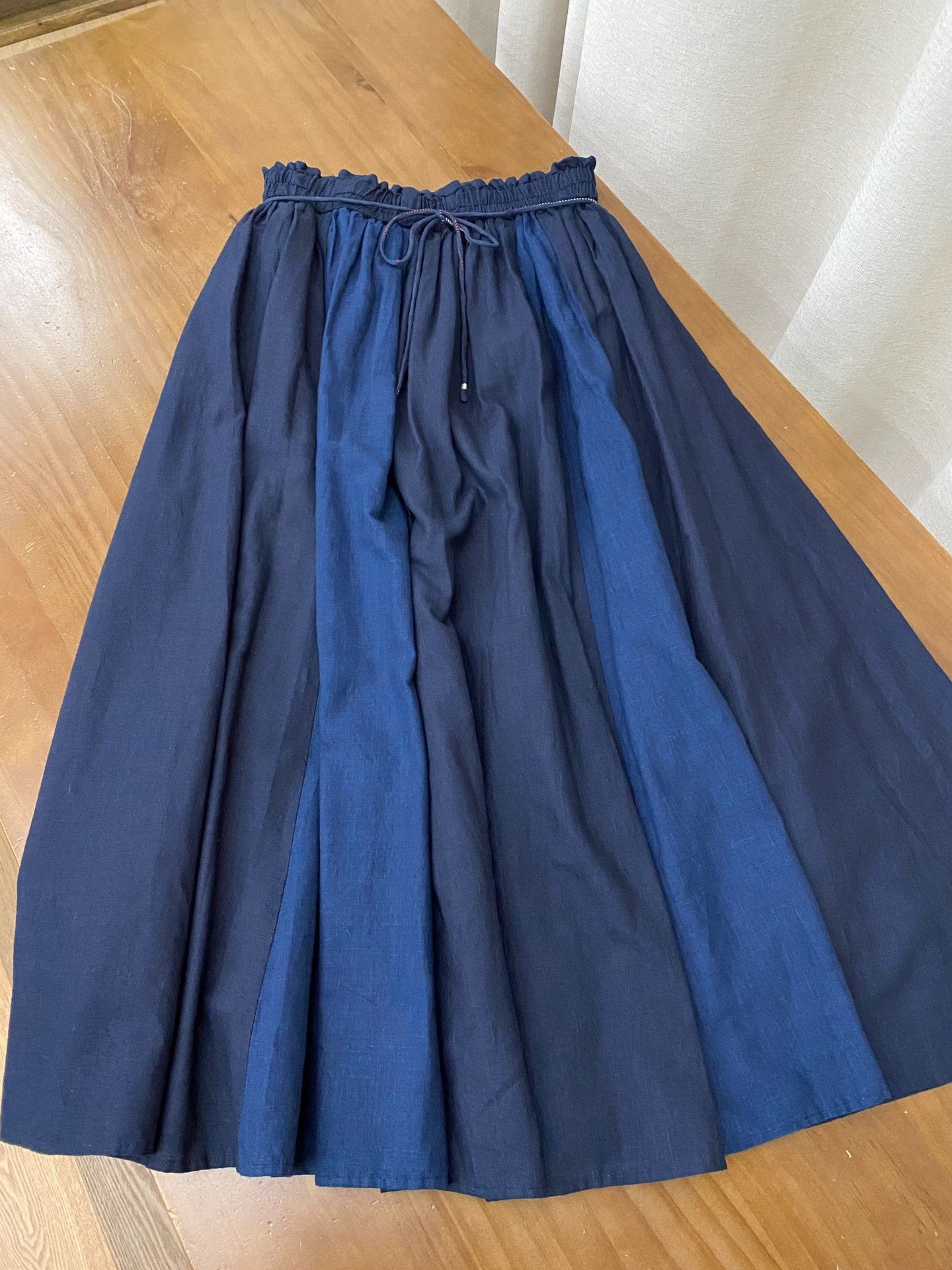 PPFM Pallas Palace Indigo Pleated Skirt Size 30" / US 8 / IT 44 - 2 Thumbnail