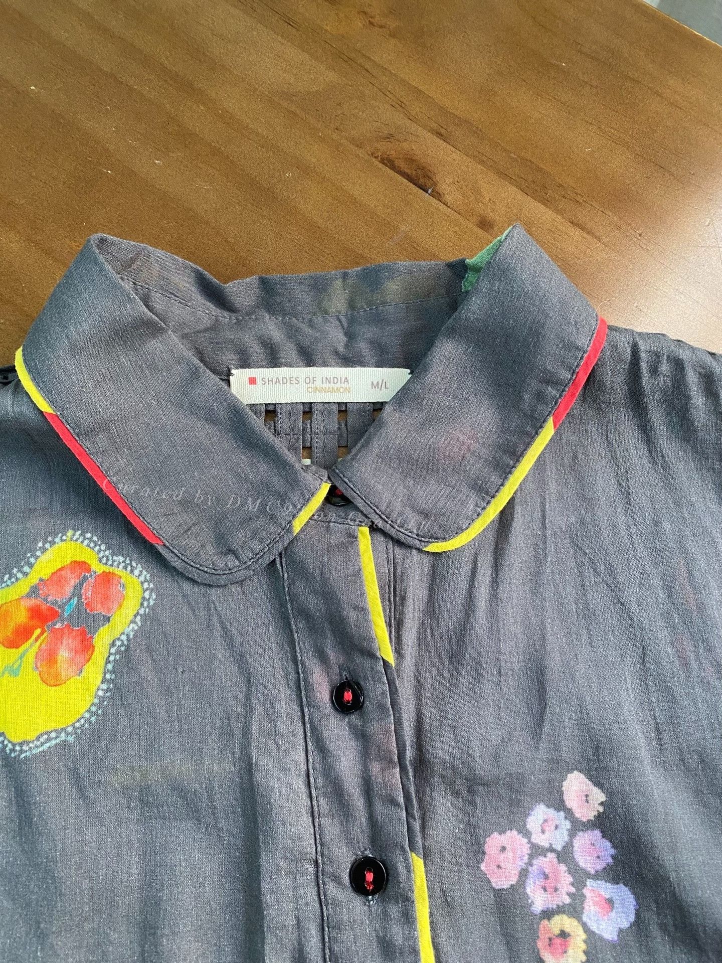 Other Indian Brand Printed Sleeveless Top Size L / US 10 / IT 46 - 3 Thumbnail