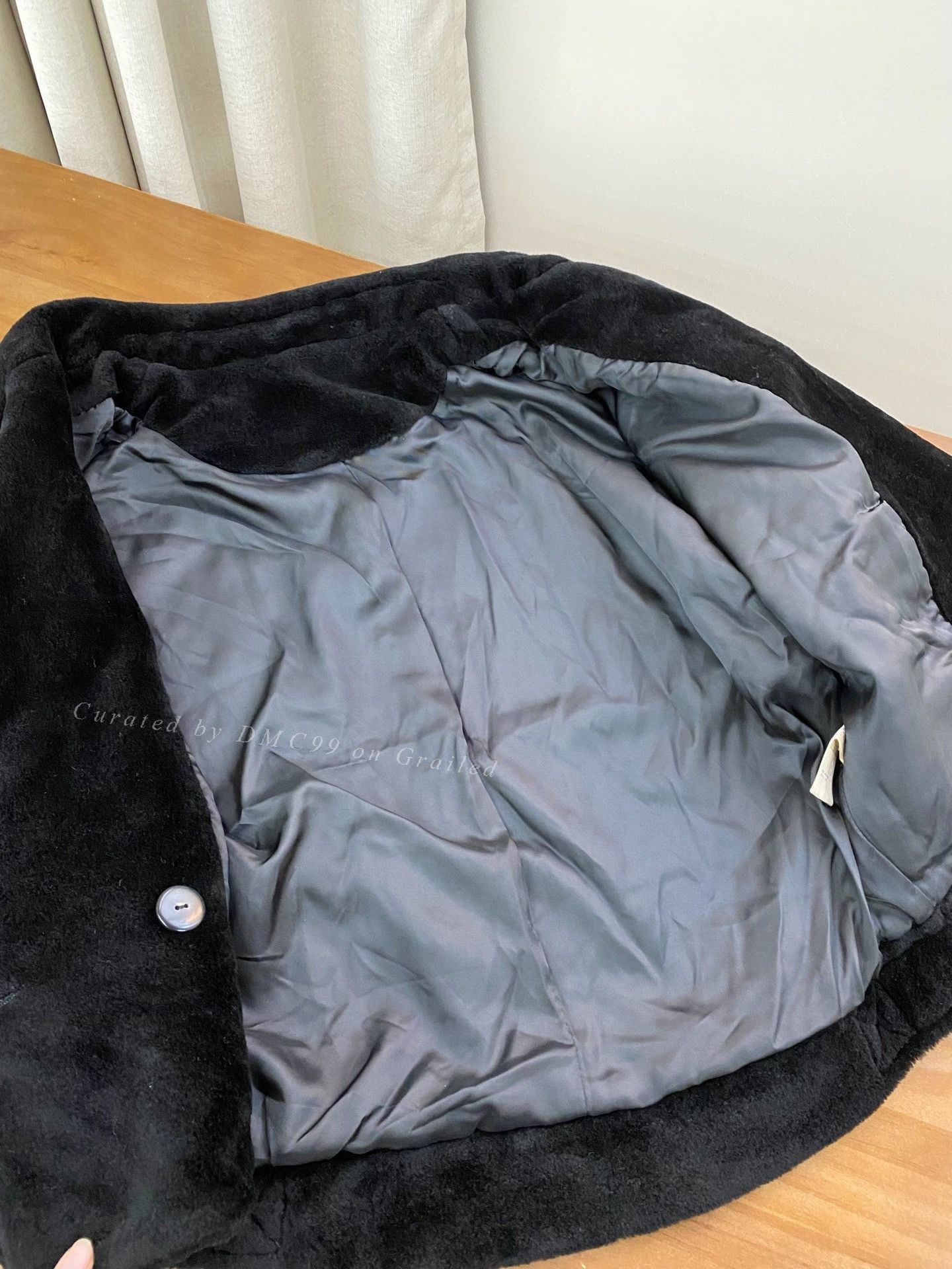Other Icicle Sheep Shearing Black Coat Size M / US 6-8 / IT 42-44 - 4 Thumbnail