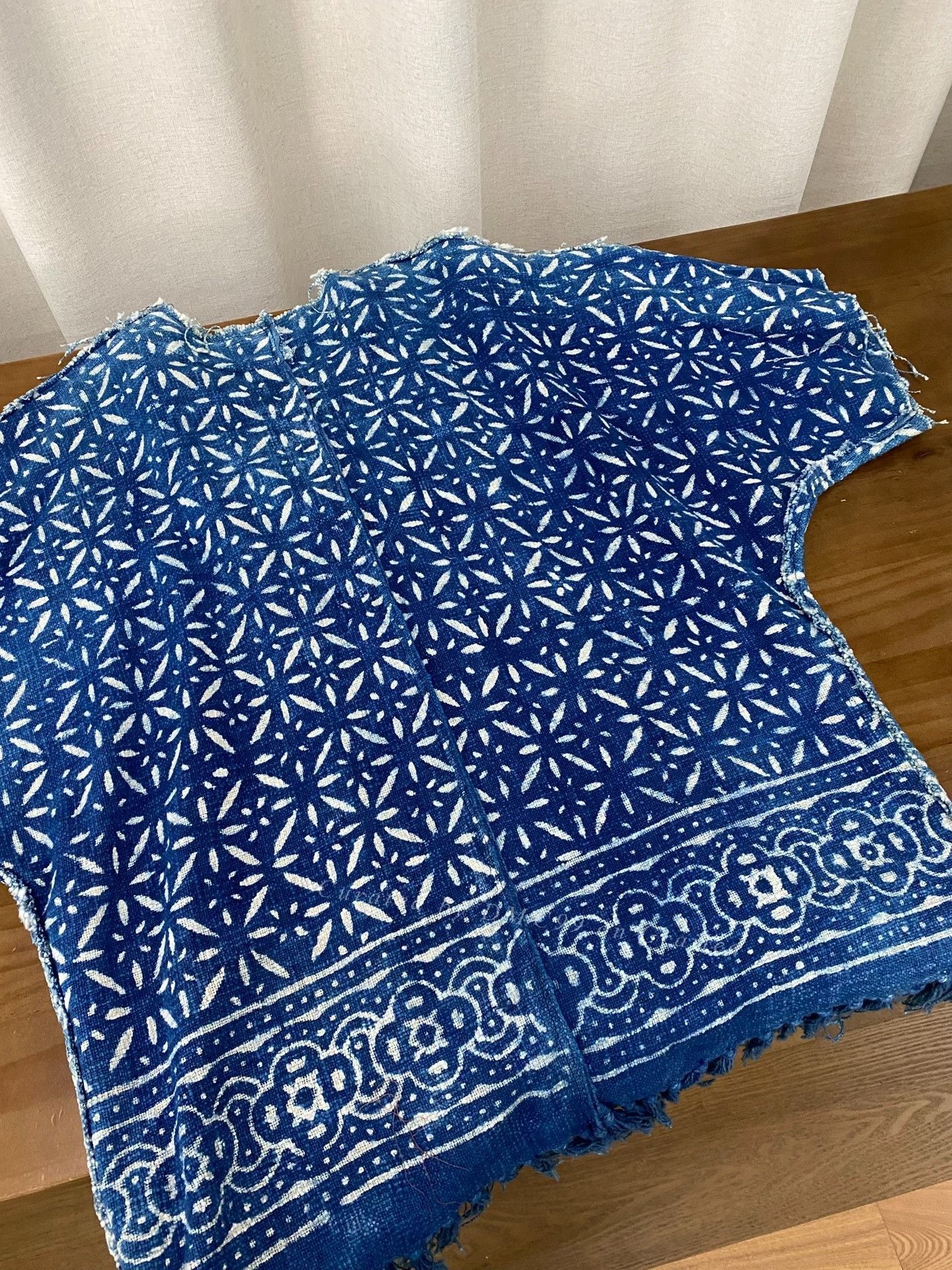 Other Ancient Indigo Dyed Ethnic Print Coat Size US M / EU 48-50 / 2 - 3 Thumbnail