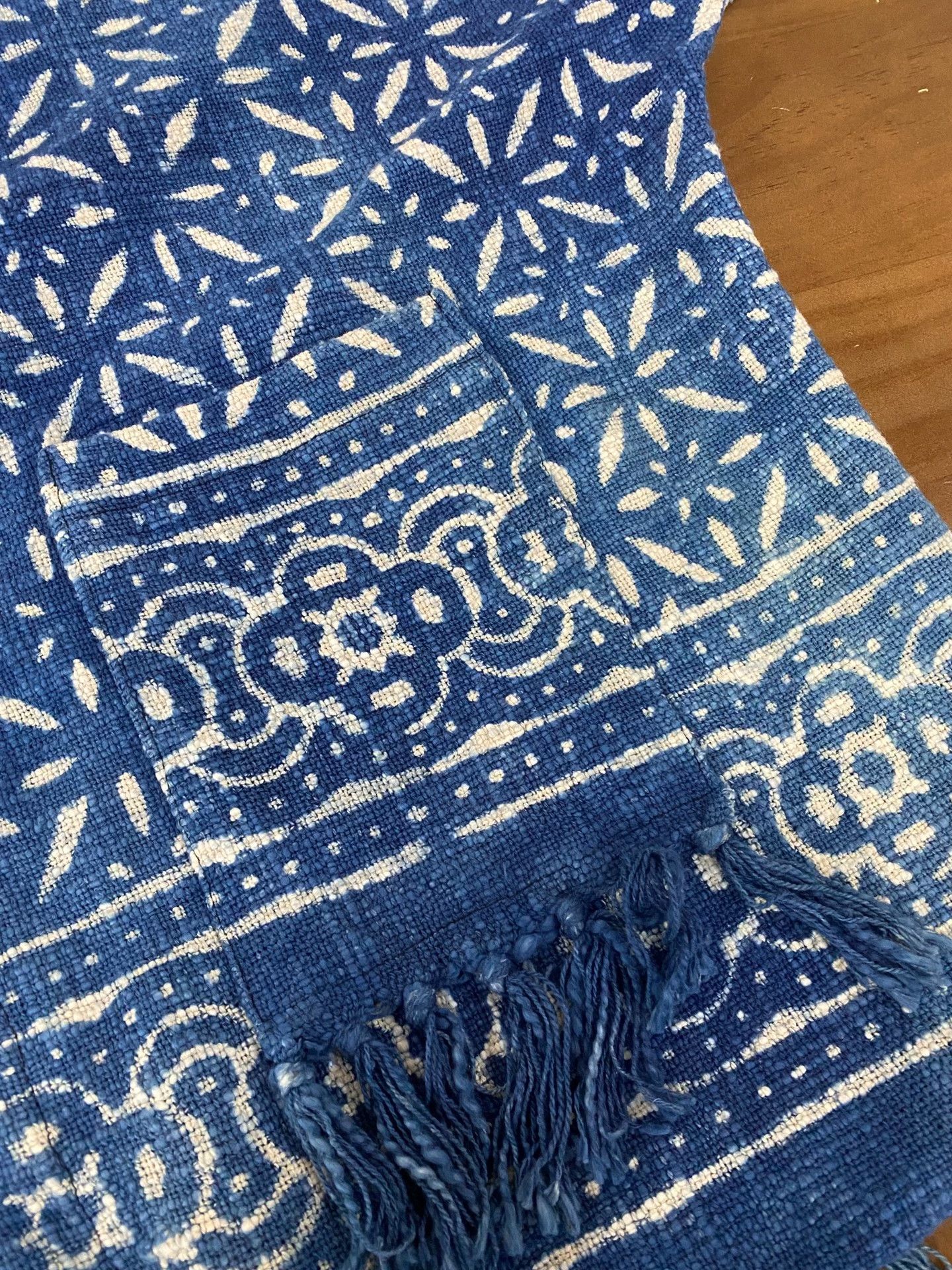 Other Ancient Indigo Dyed Ethnic Print Coat Size US M / EU 48-50 / 2 - 4 Thumbnail