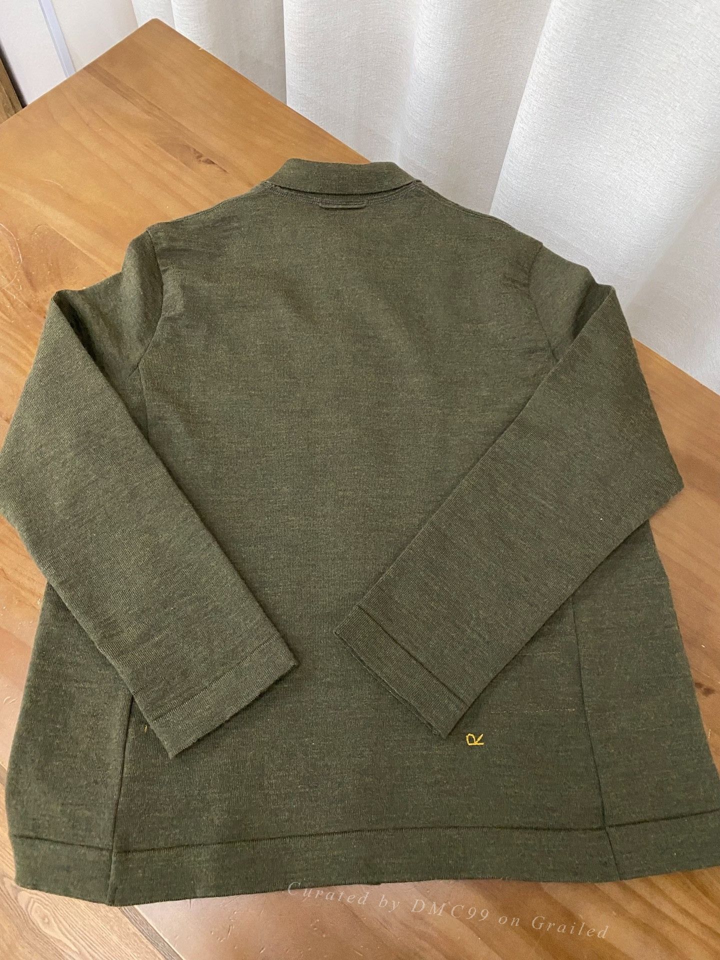45rpm 45R Military Green Four-Ply Sweater Size US L / EU 52-54 / 3 - 5 Thumbnail