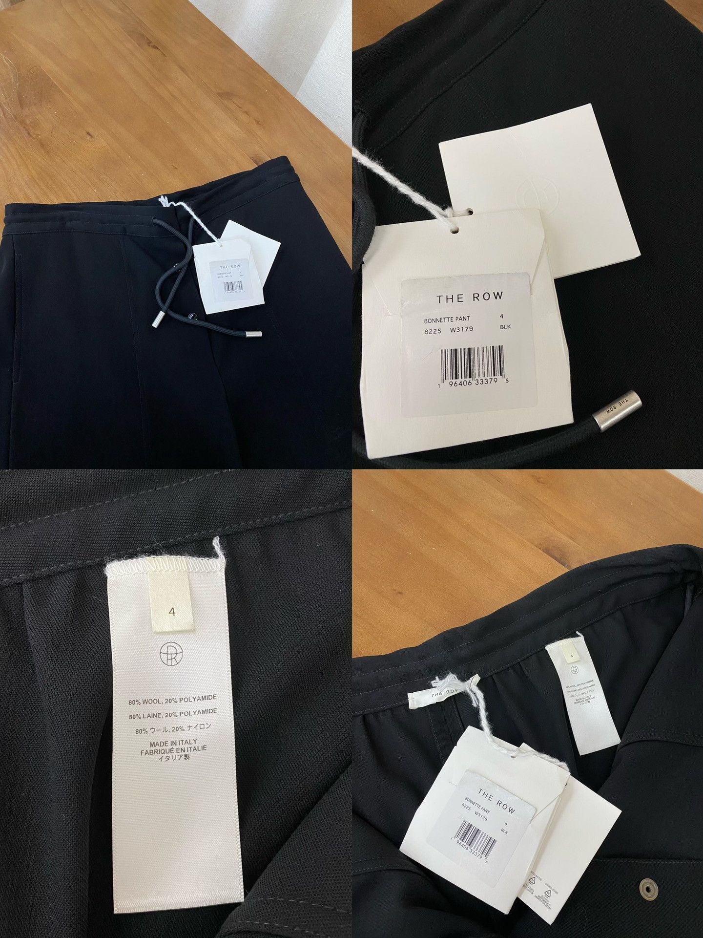 The Row THE ROW Bonnette Wool Blend Trousers Size 42" / US 20 - 9 Thumbnail
