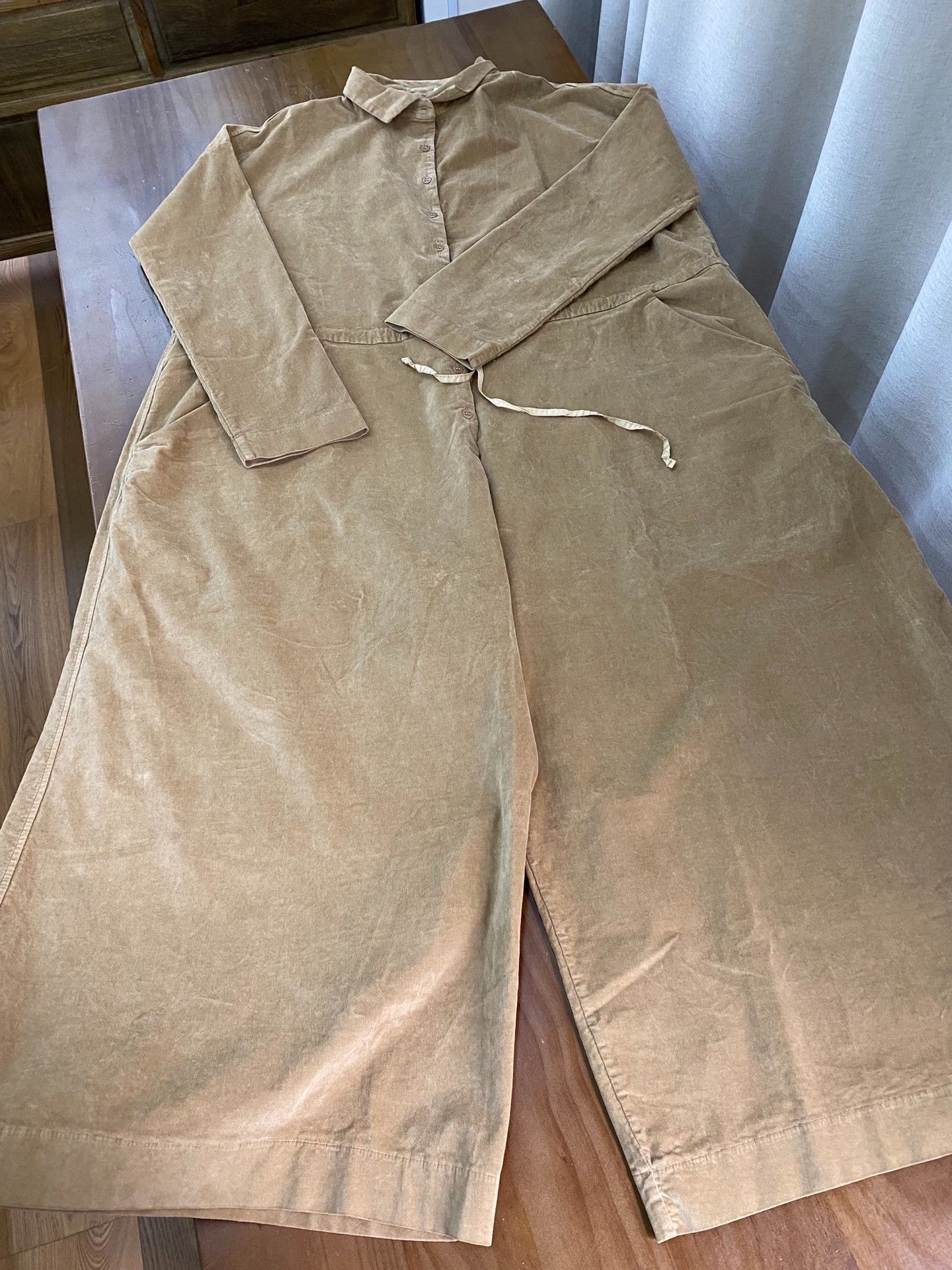 Other Ablum Corduroy Women's Jumpsuit Size 42" / US 20 - 3 Thumbnail