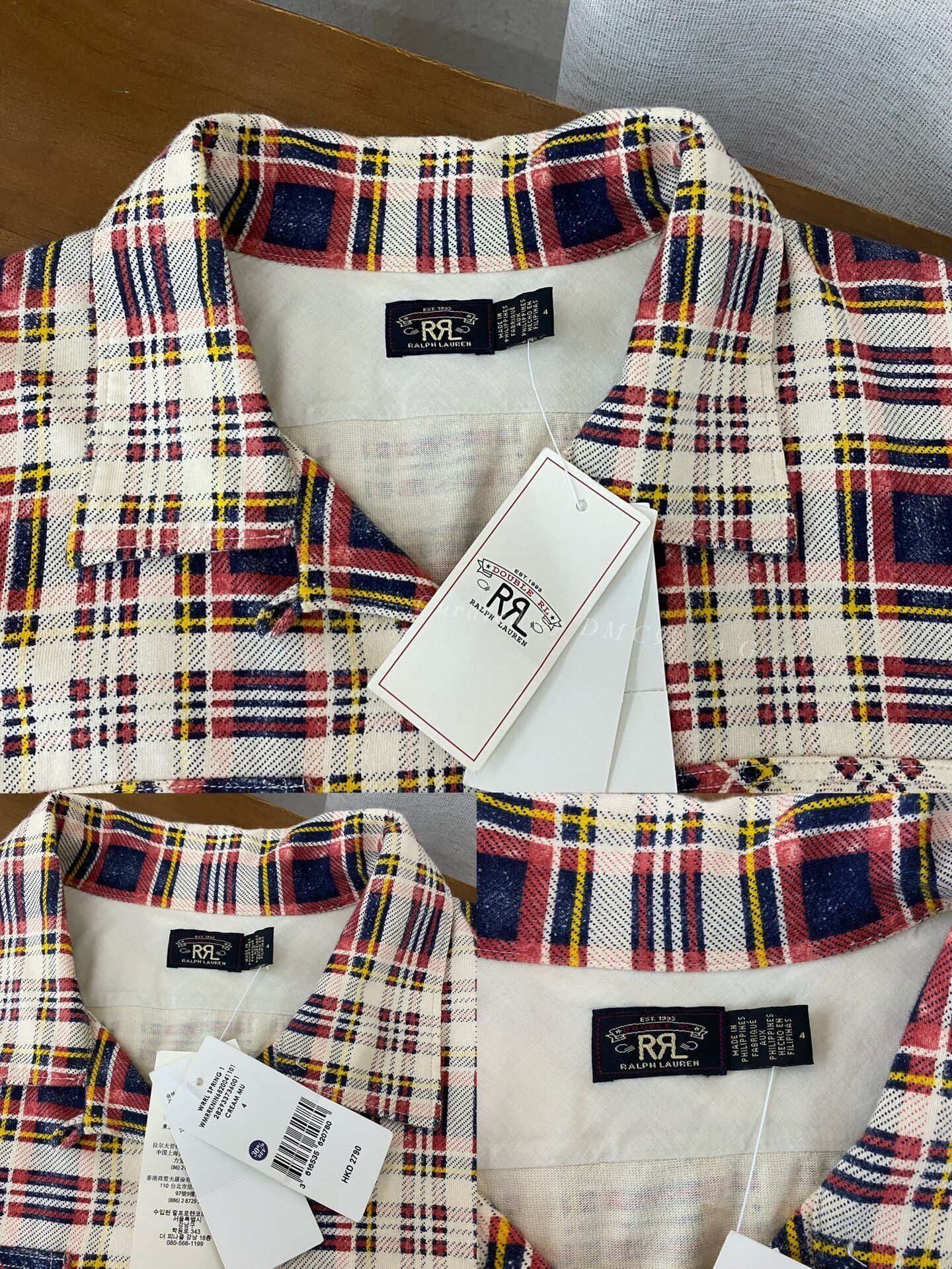 Polo Ralph Lauren Ralph Lauren Classic Plaid Cardigan Size US XL / EU 56 / 4 - 7 Thumbnail