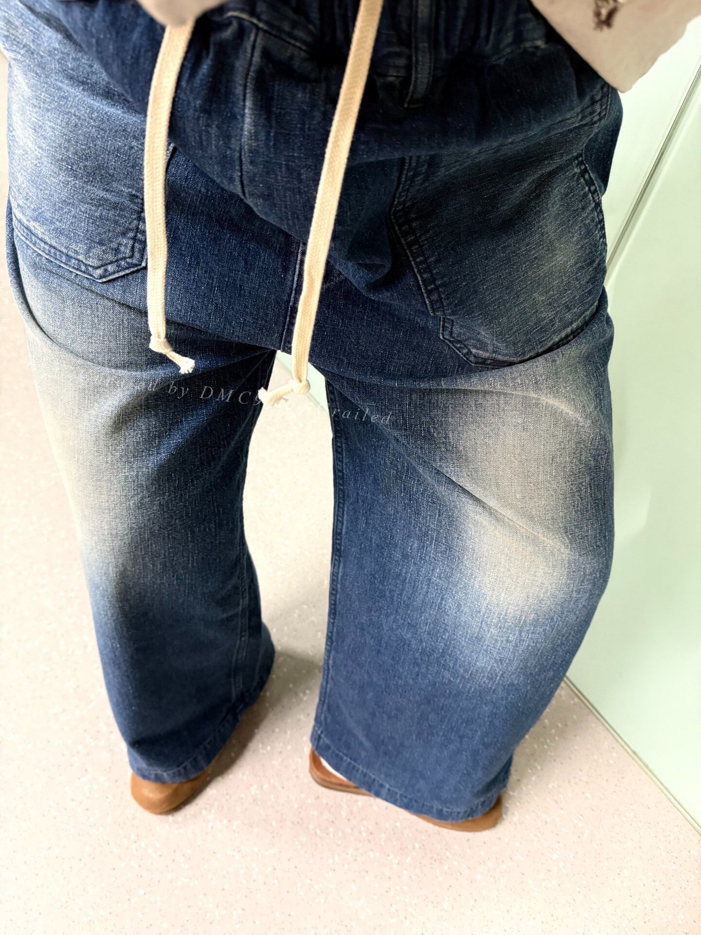HARE HARI EASY SAILOR LOOSE JEANS Size 22" - 2 Thumbnail
