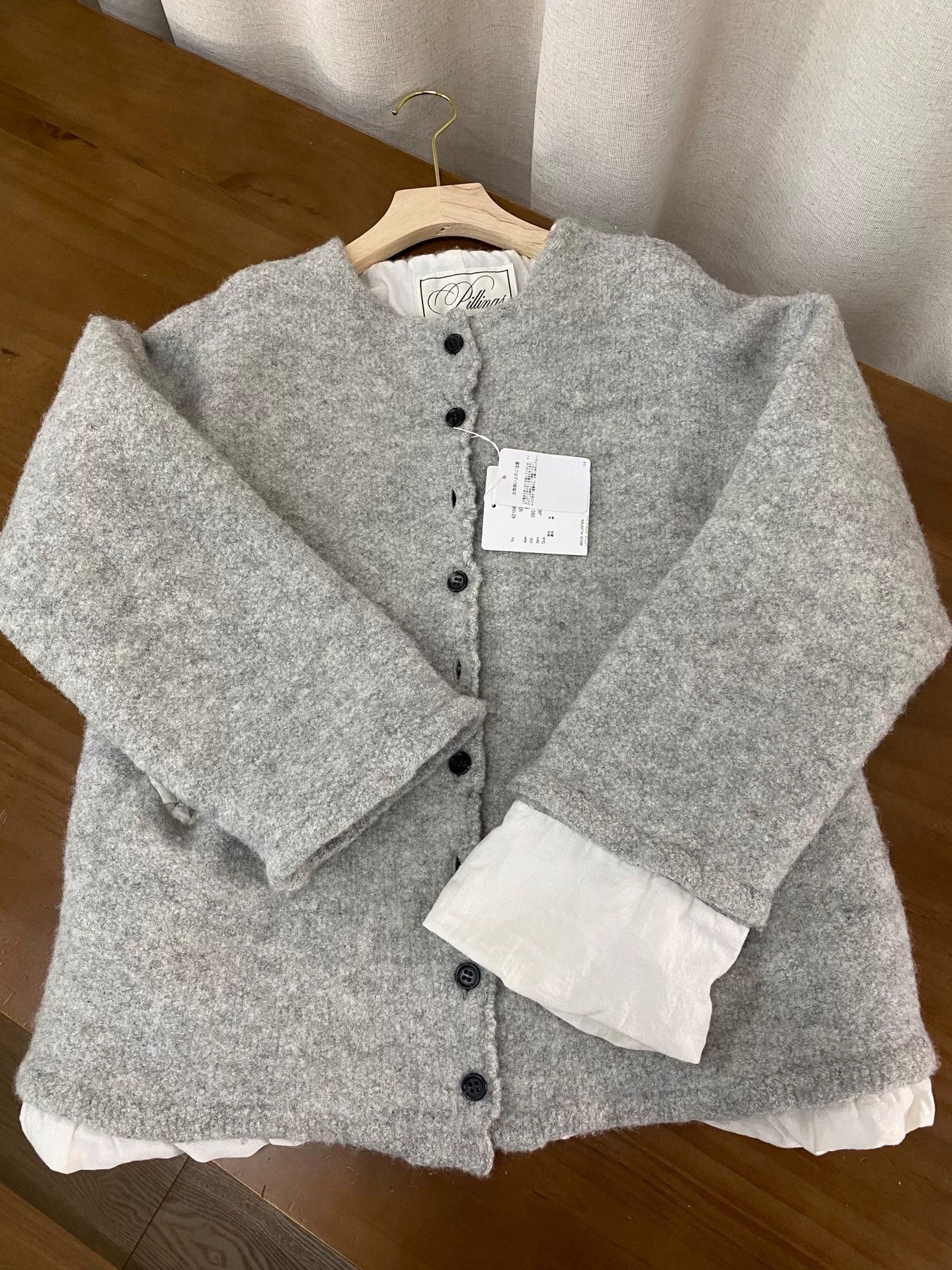 Other Pillings Knitted Wool Lace Coat Size M / US 6-8 / IT 42-44 - 5 Thumbnail