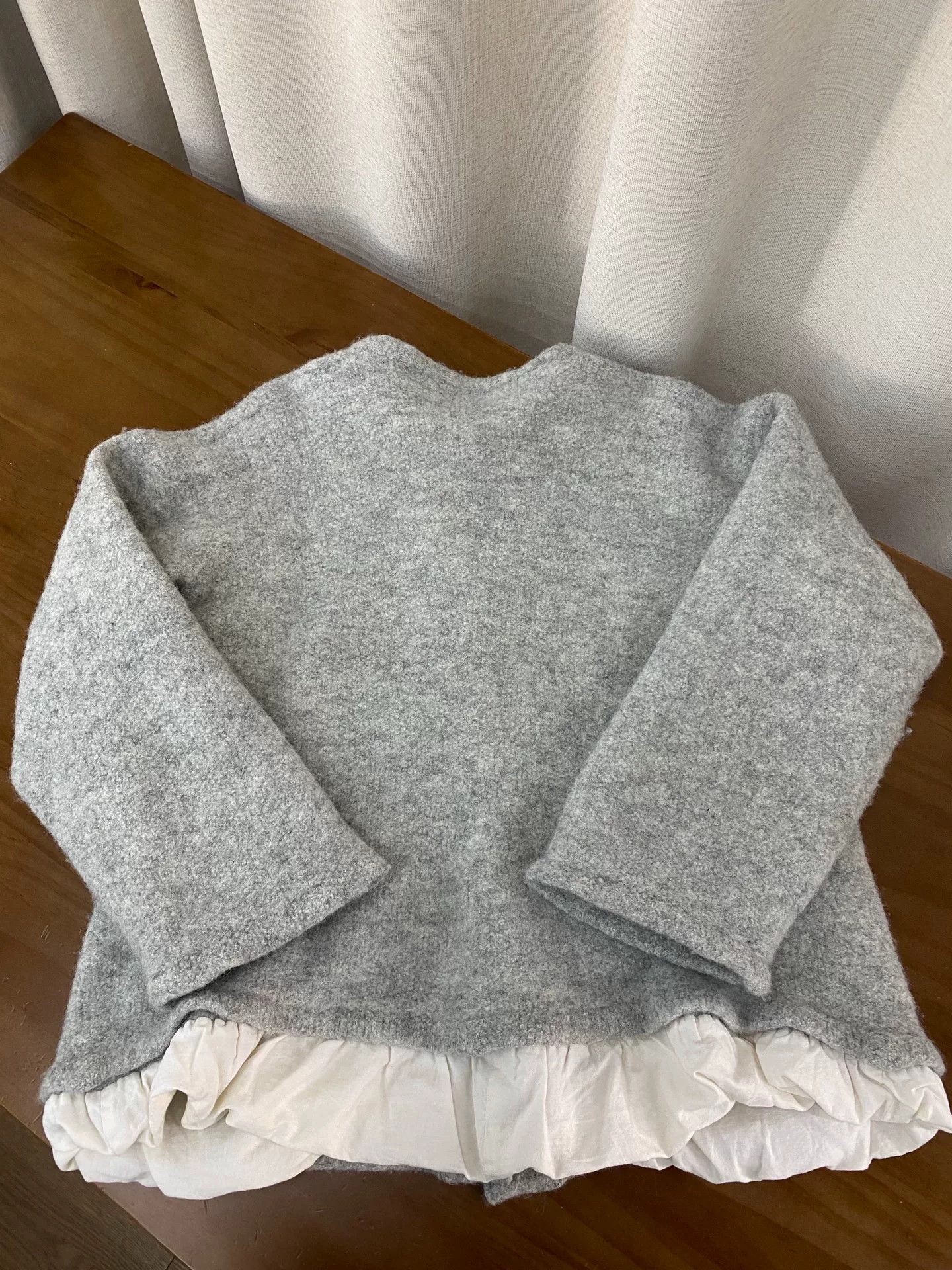 Other Pillings Knitted Wool Lace Coat Size M / US 6-8 / IT 42-44 - 6 Thumbnail